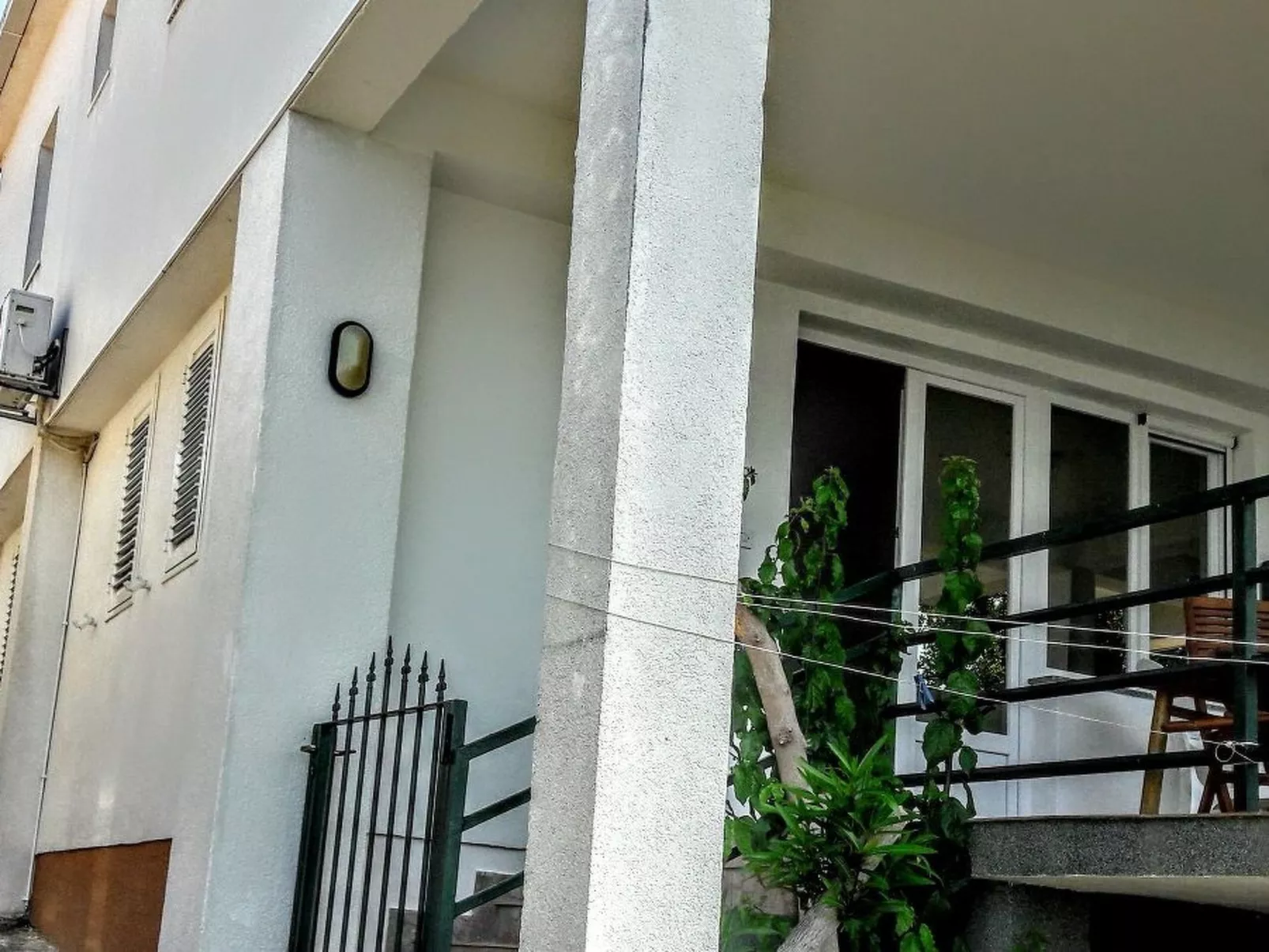 Für drei Personen-Dehors