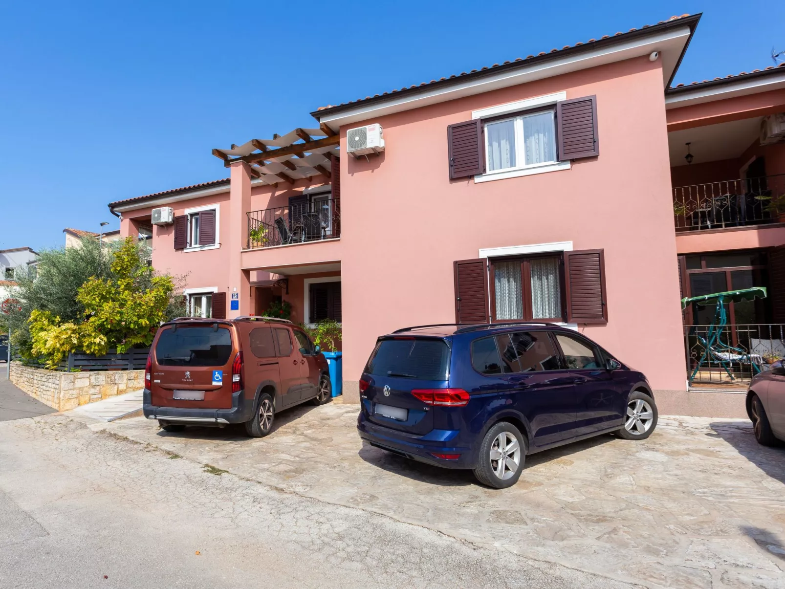 Schöne Wohnung Funtana Nr.2-Dehors