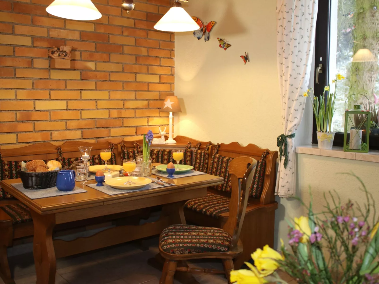 Am Wald gelegenes Ferienhaus "Wolf" mit Kamin-Inside