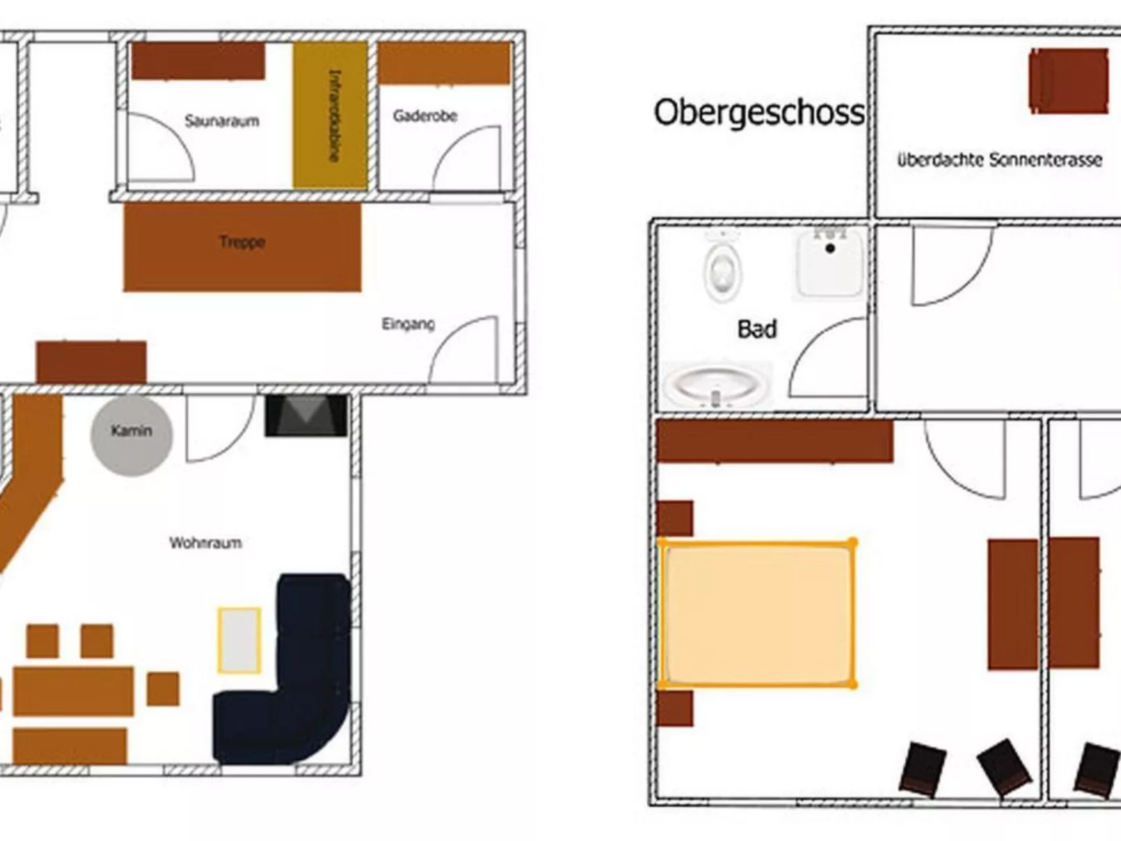 Landhaus mit Sonnenterrasse und Garten-Dedans