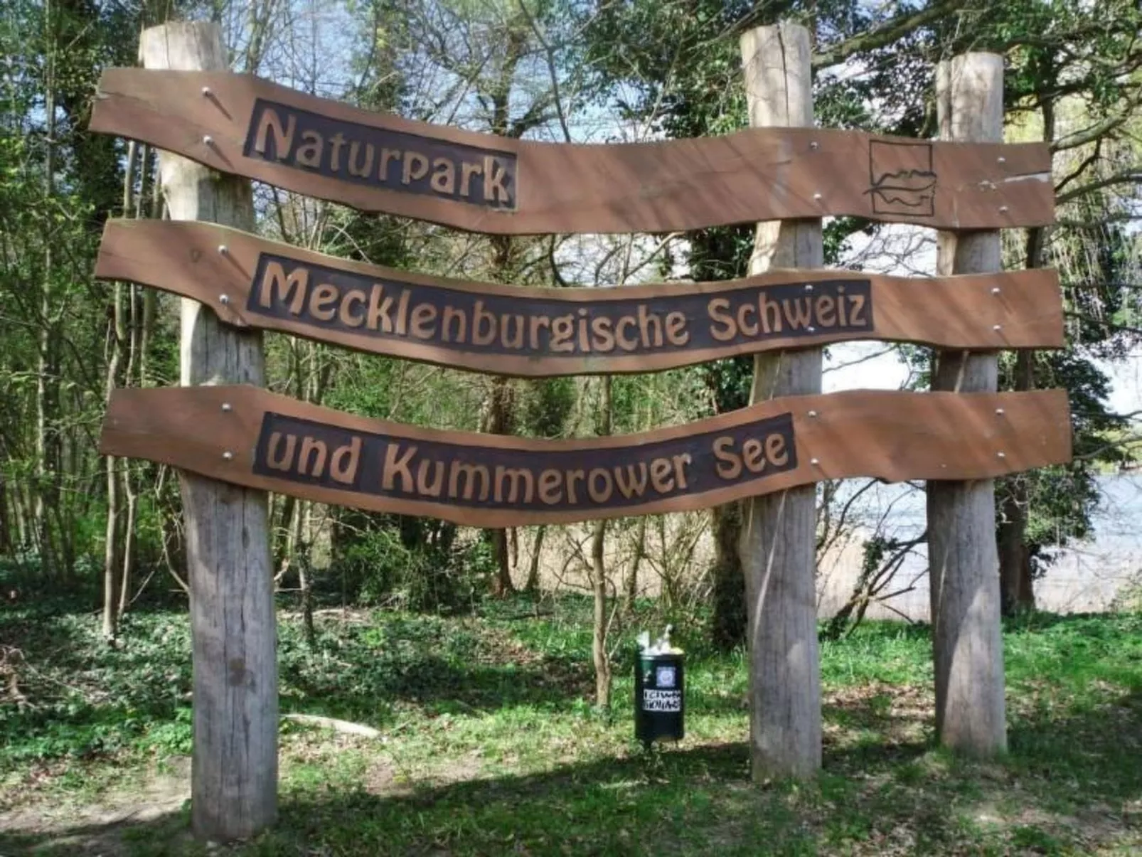 Ferienhaus Claire am Klostersee Urlaub mit Hund-Draußen