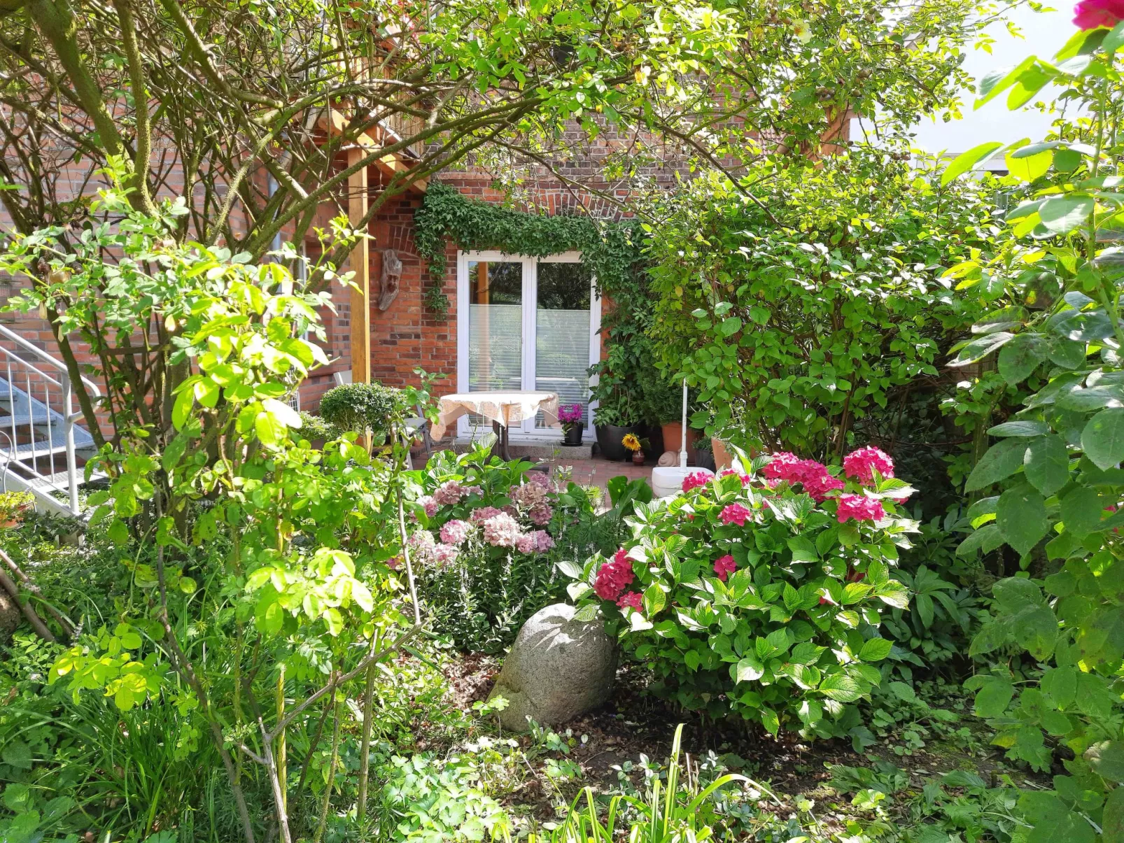 Charmante Wohnung in Dassow mit Terrasse und Gri - Dehors
