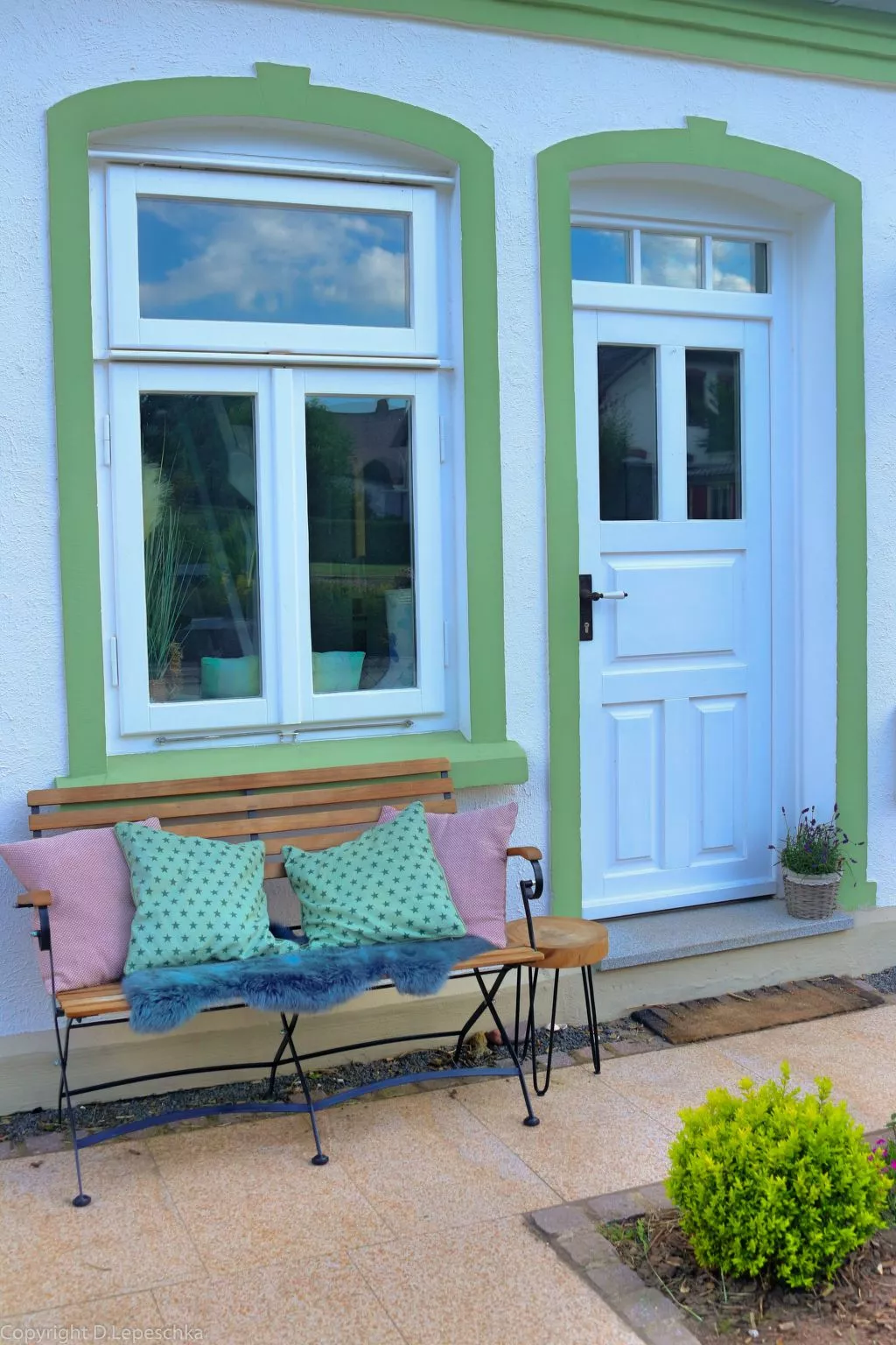 In Lutterbek mit Kleinem Garten-Outside