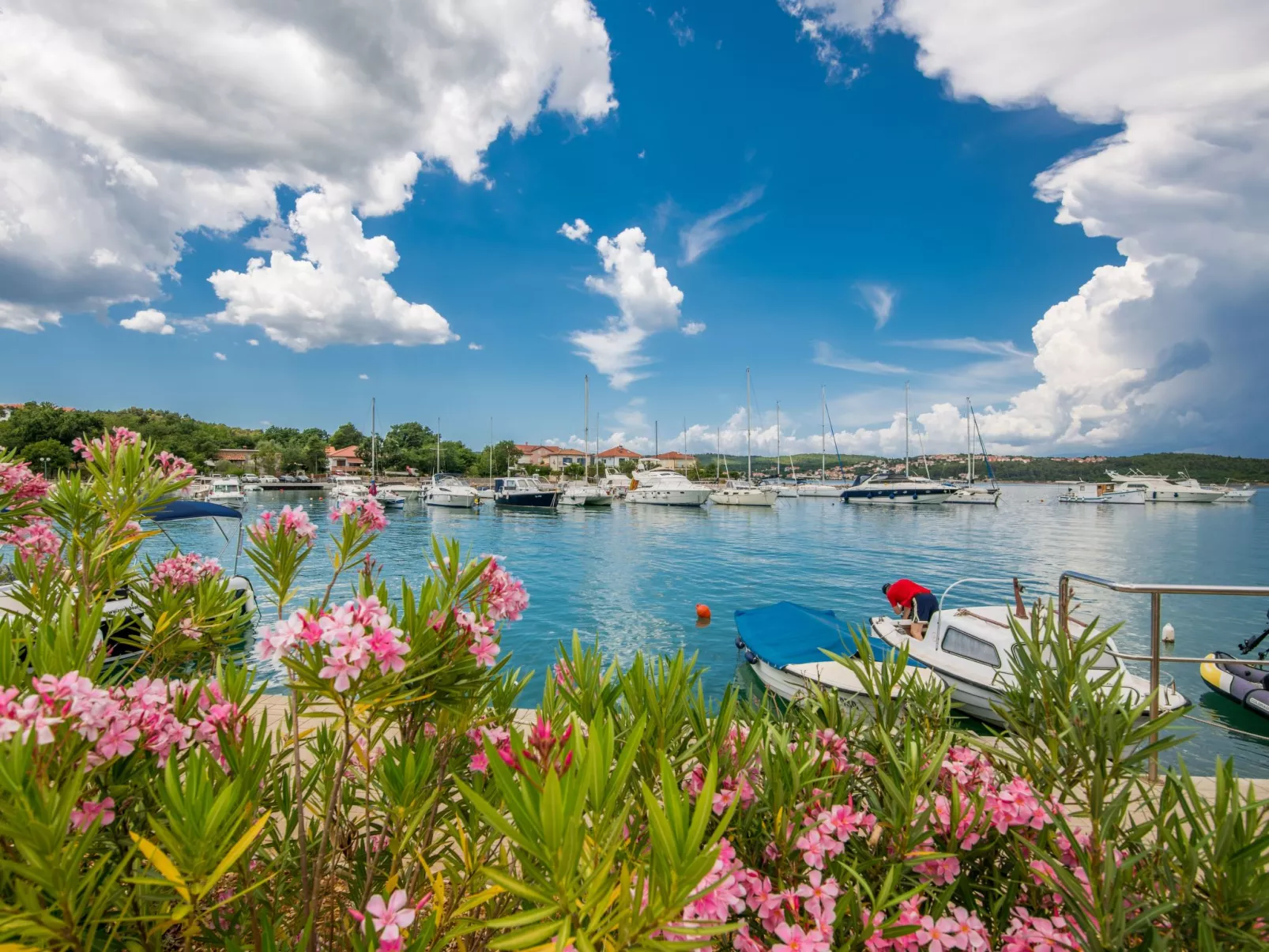 Mit Klimaanlage und Balkon-Draußen