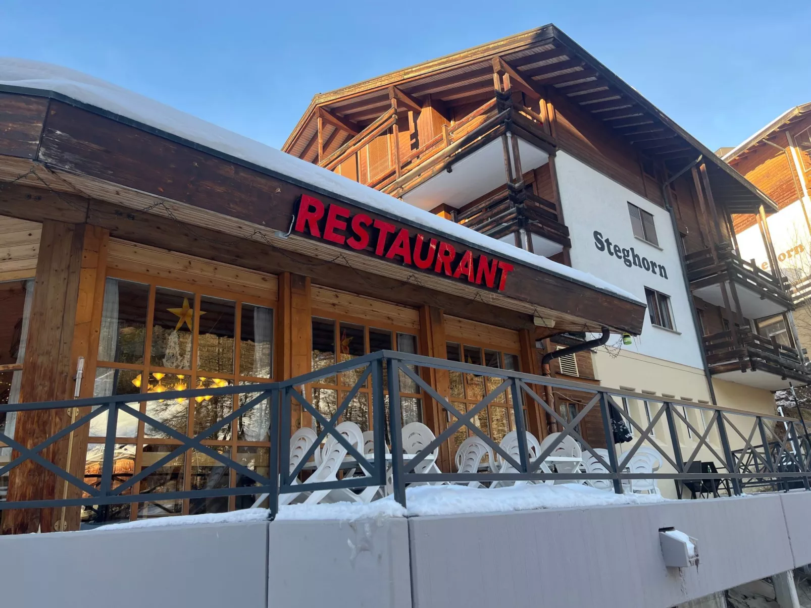 Steghorn 3-Dehors