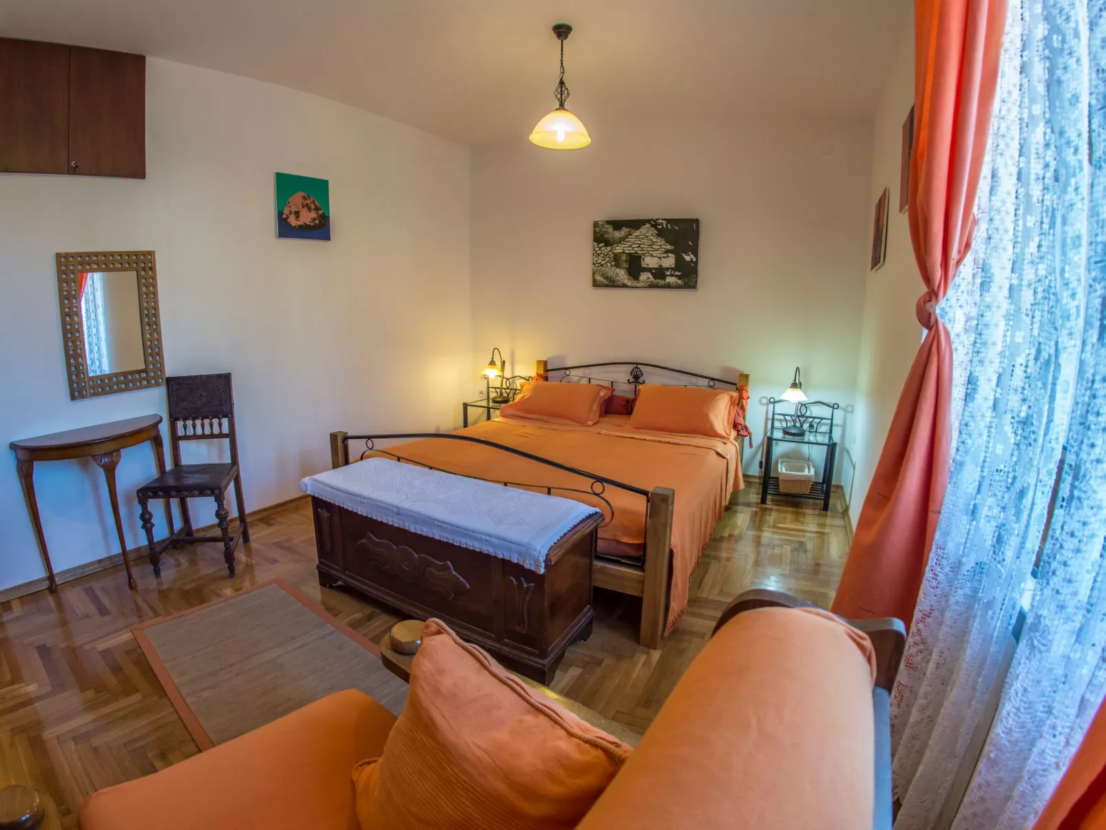 Geräumige Wohnung in der Nähe von Meer und Strand-Drinnen