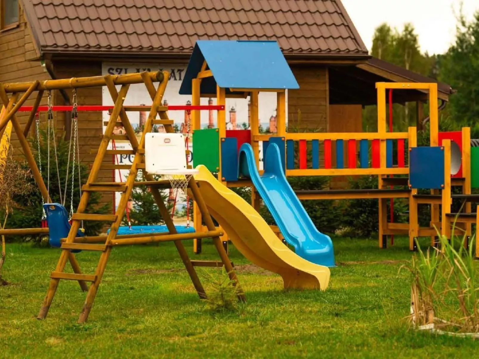 Gartenhaus mit Kamin-Dehors