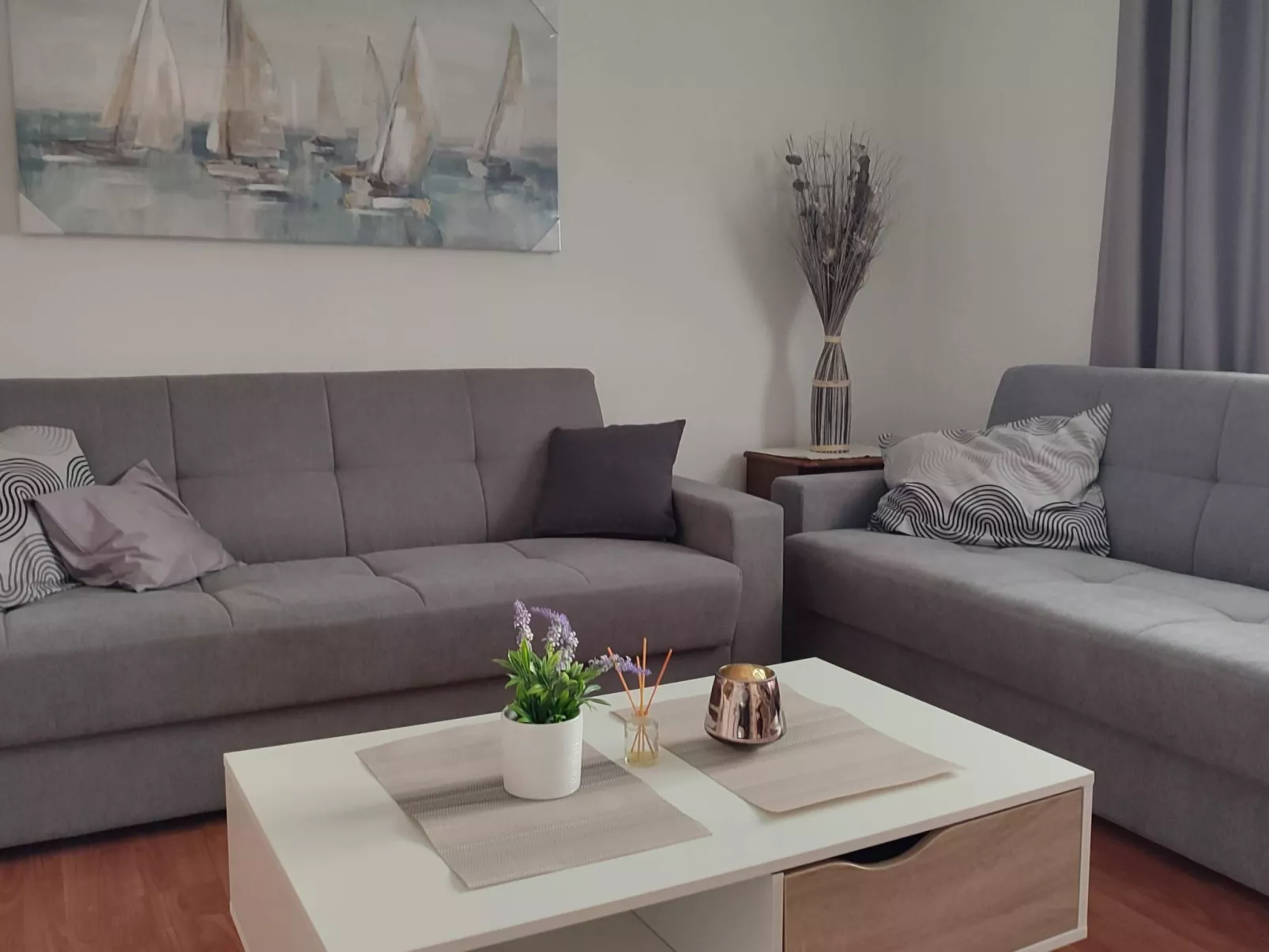 Mit Meerblick-Drinnen