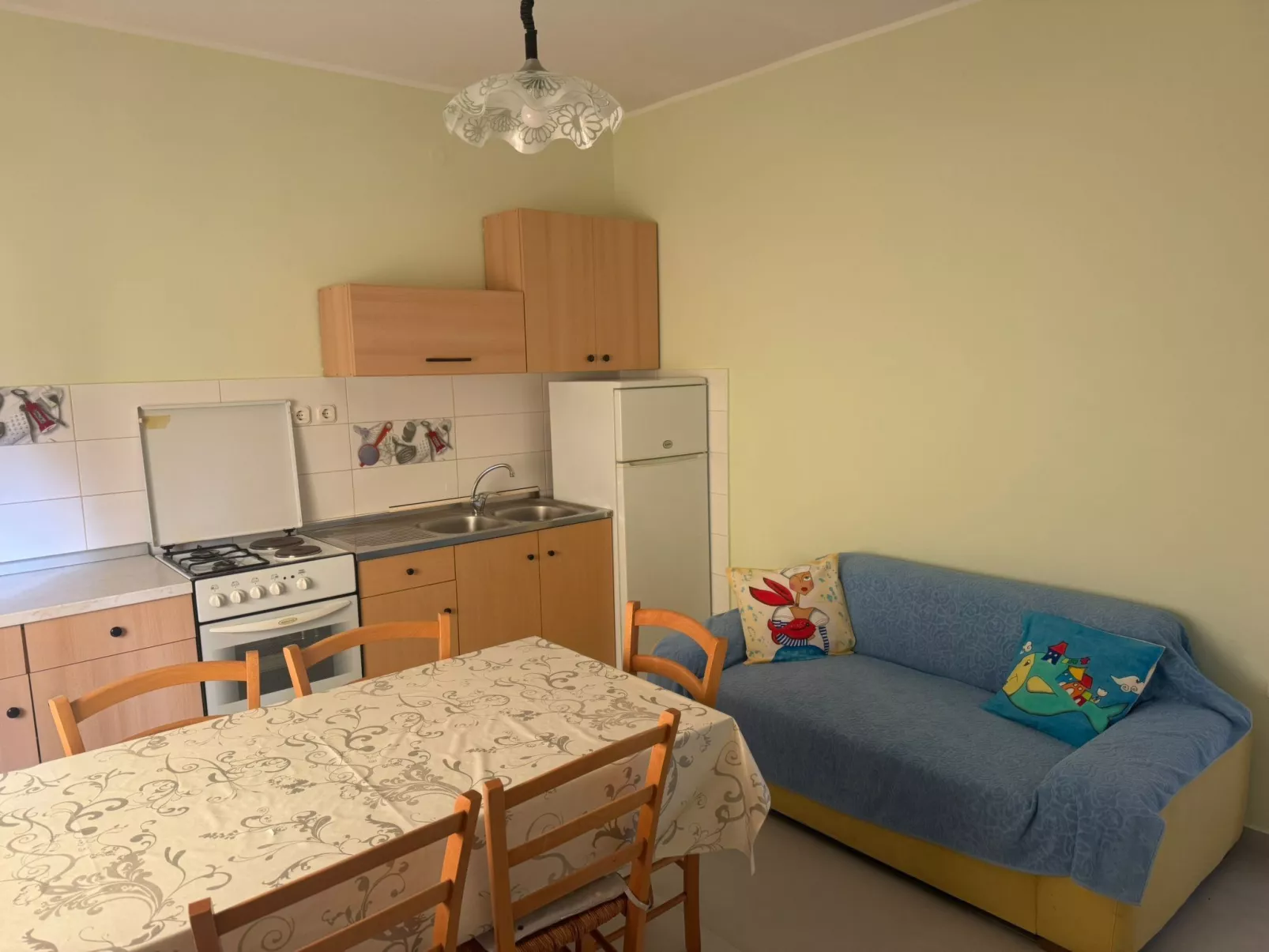 Appartement mit überdachter Terrasse-Dedans