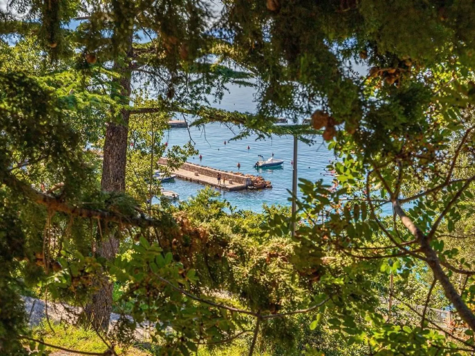 In Dramalj mit Kleiner Terrasse-Dehors