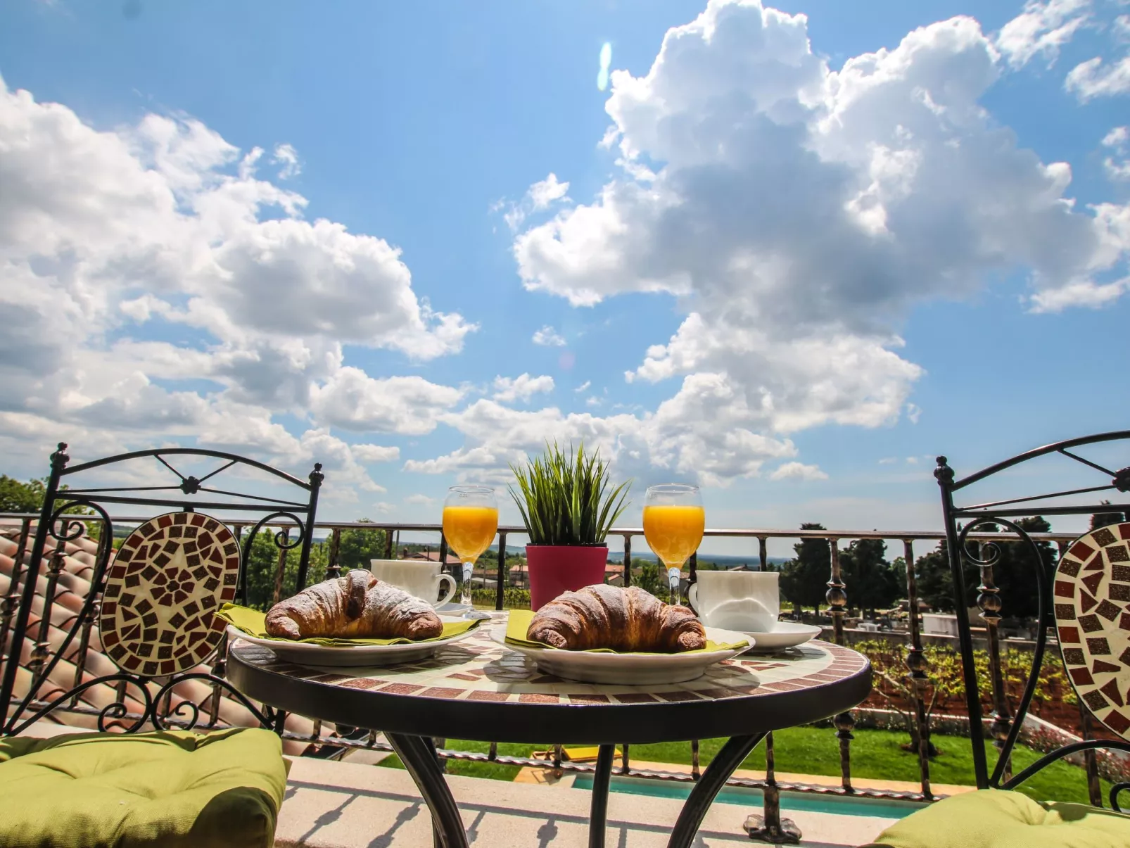 Villa Elizabet bei Porec mit Pool-Dehors