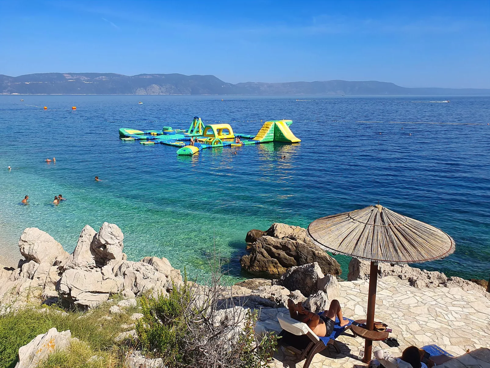 Wohnung "Portamar" direkt am Strand-Dehors