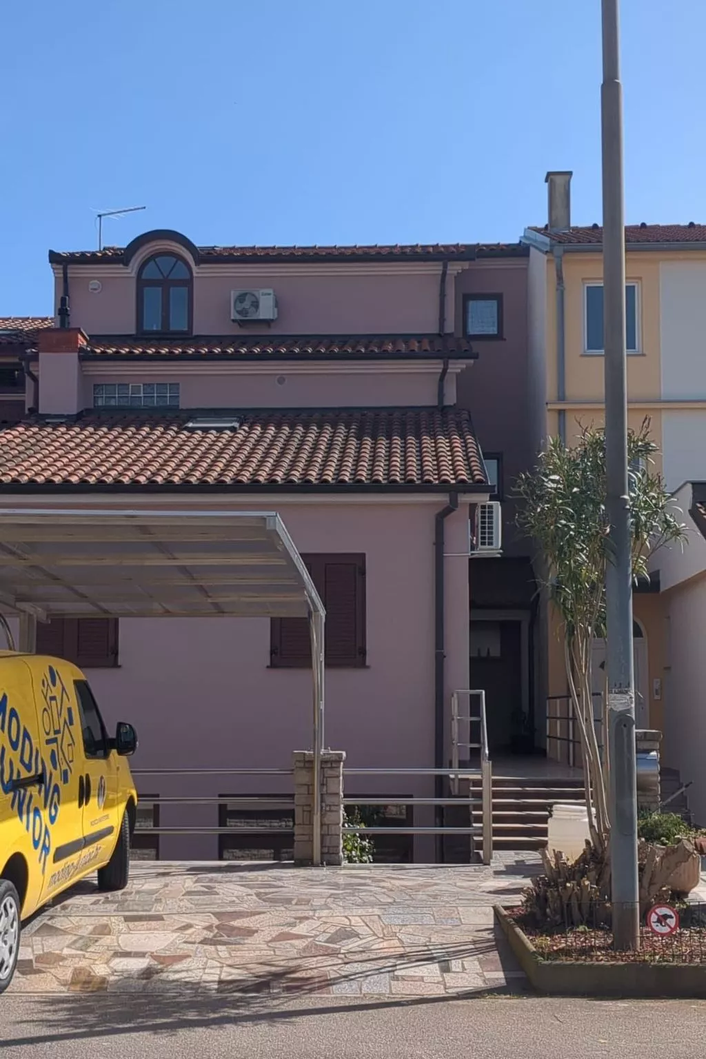 Für 4 Personen  + 1 Kind ca. 45 m&sup2; in Pula, Istrien (Pula und Umgebung)-Dehors