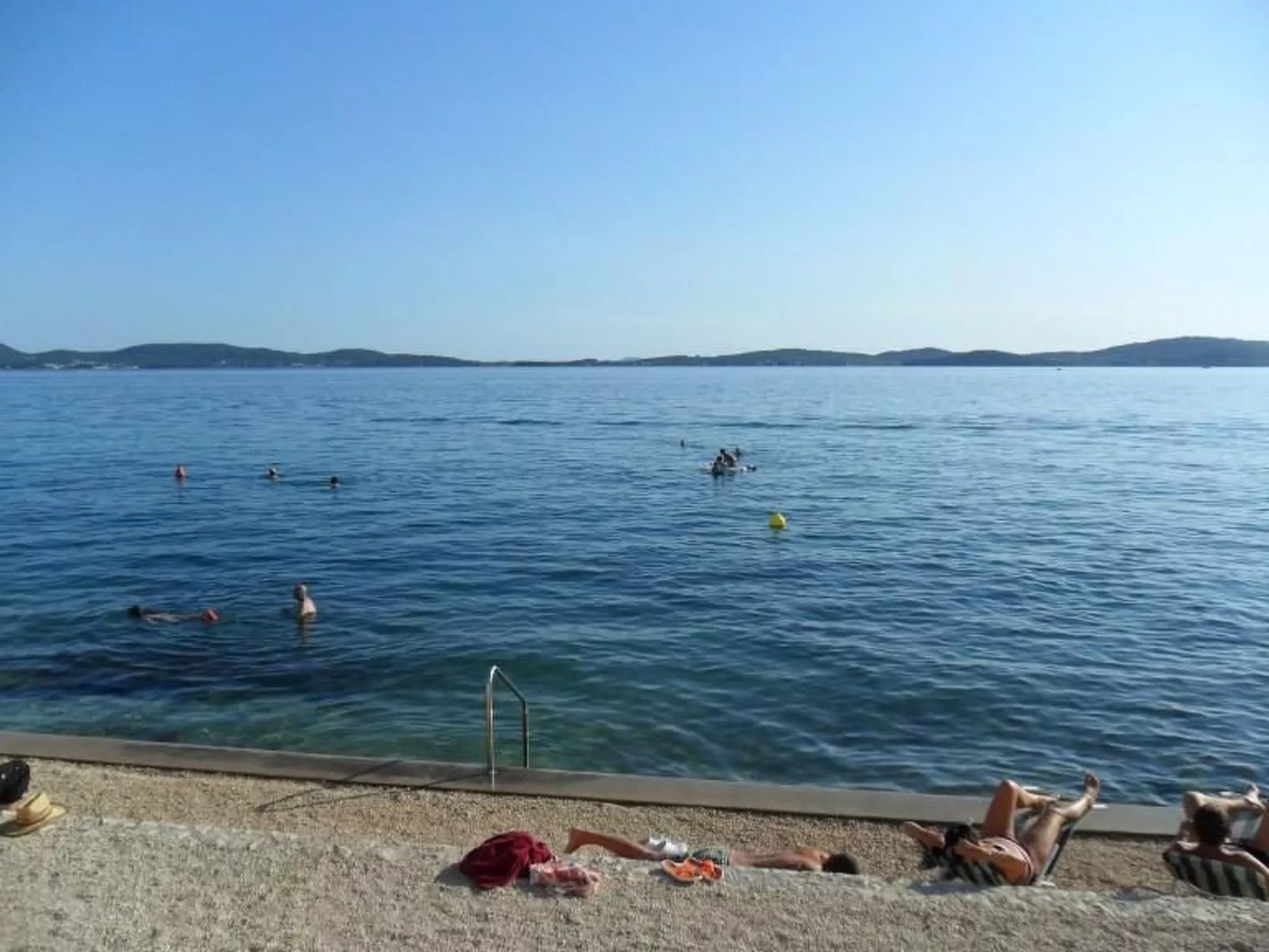 Penthouse mit Balkon für fünf Personen-Draußen