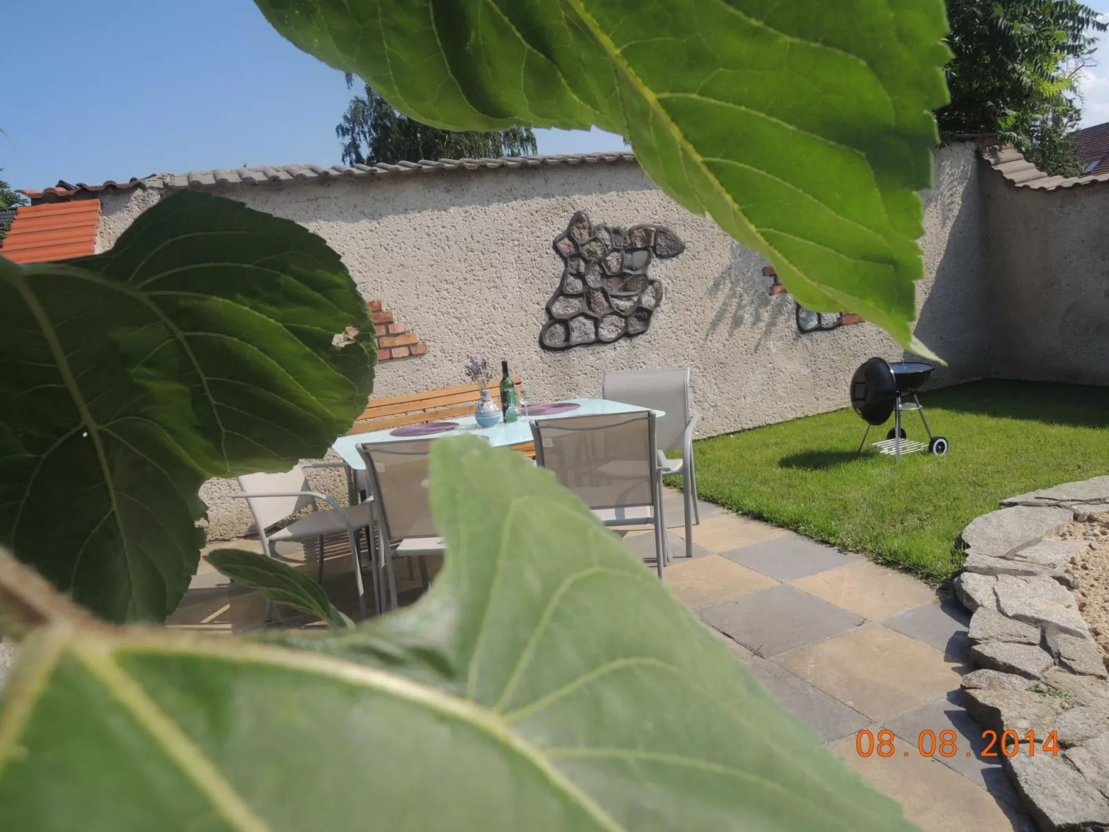 In Ueckermünde mit Garten-Draußen