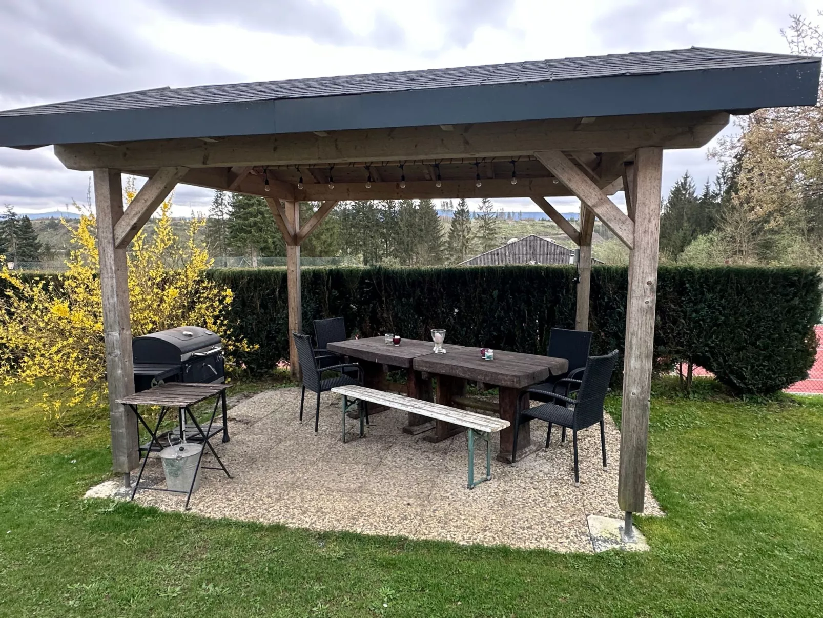 Ferienlodge - Draußen