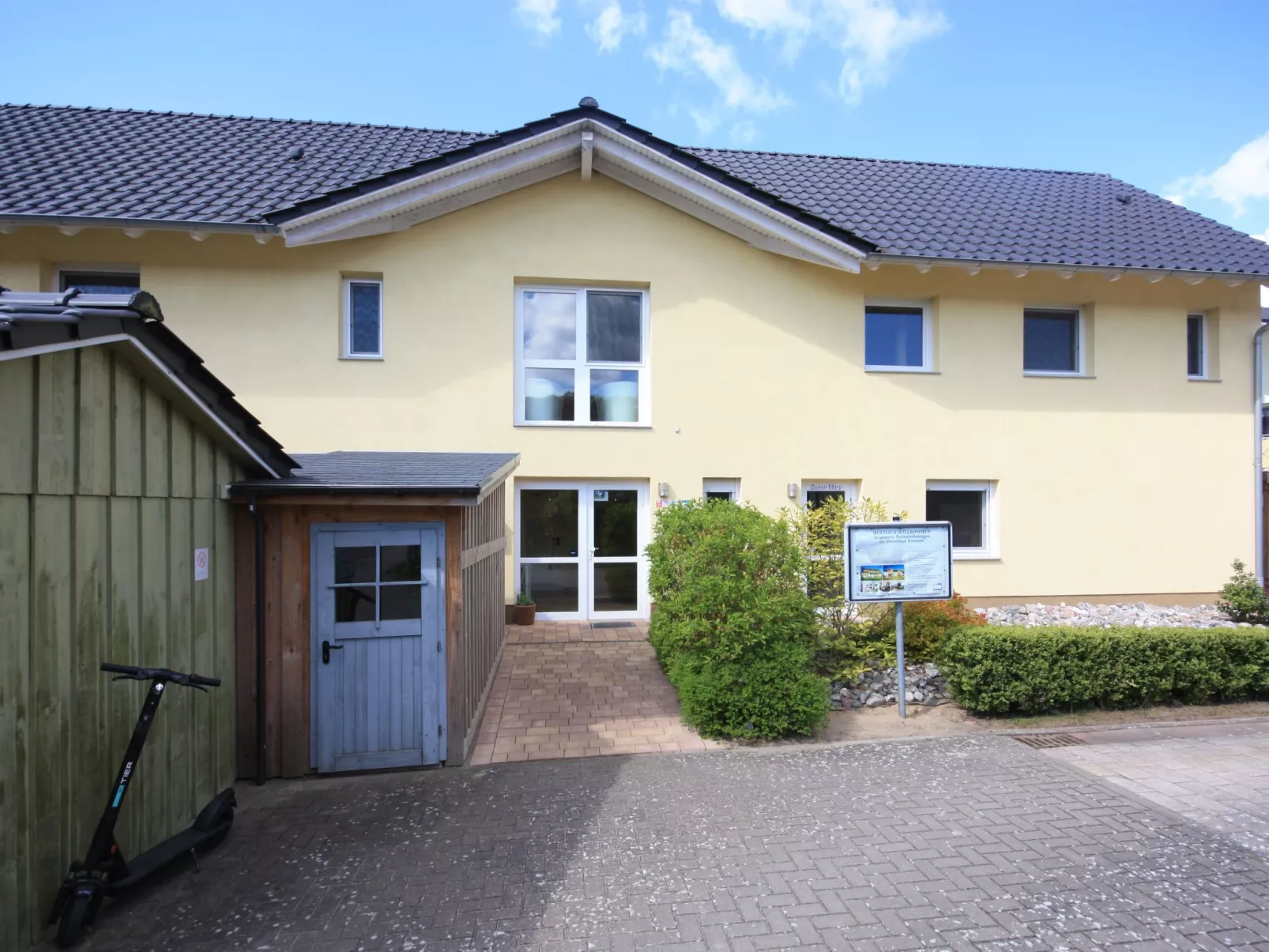 Appartement in Koserow mit Grill und Garten-Outside