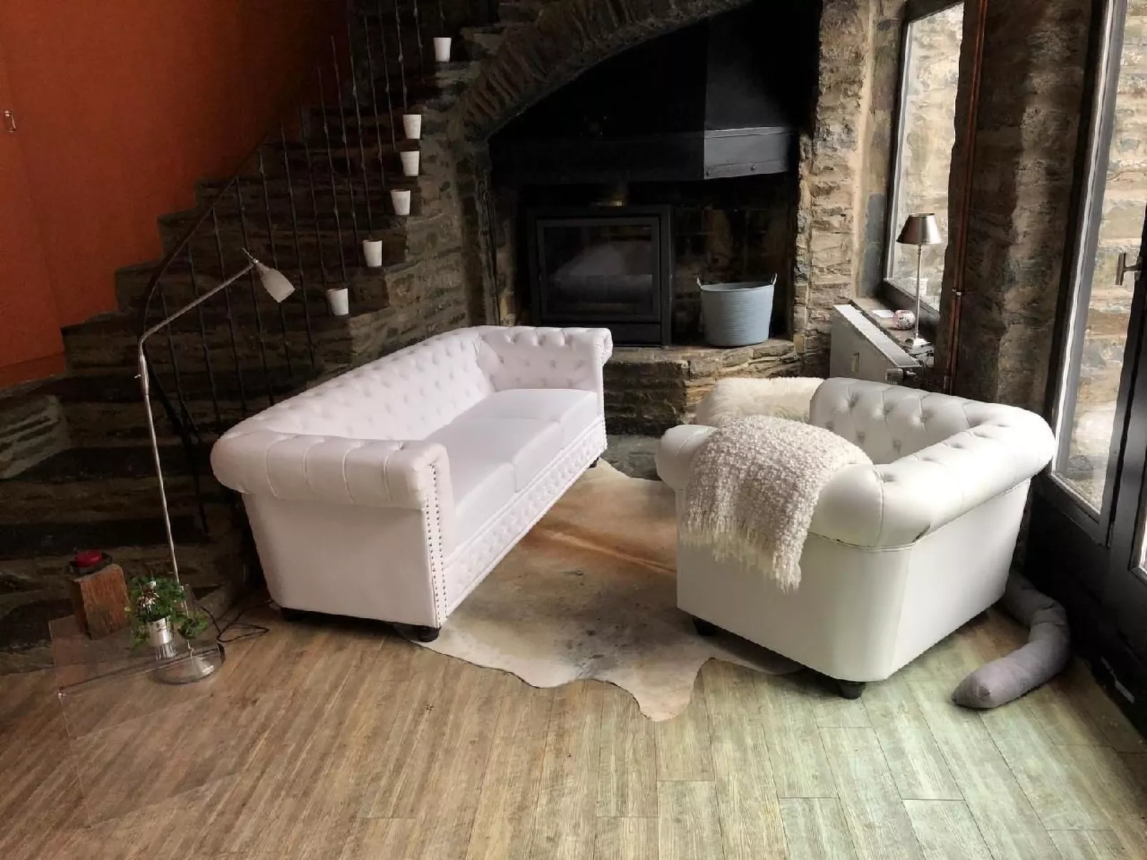 Mit Bergblick-Inside