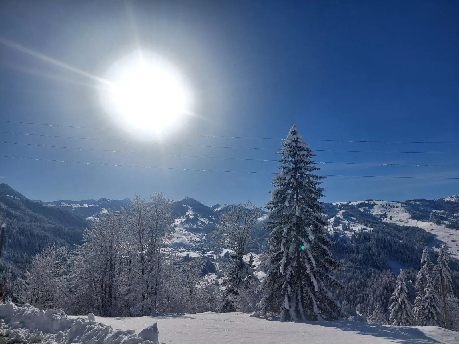 Mit Bergpanorama-Outside