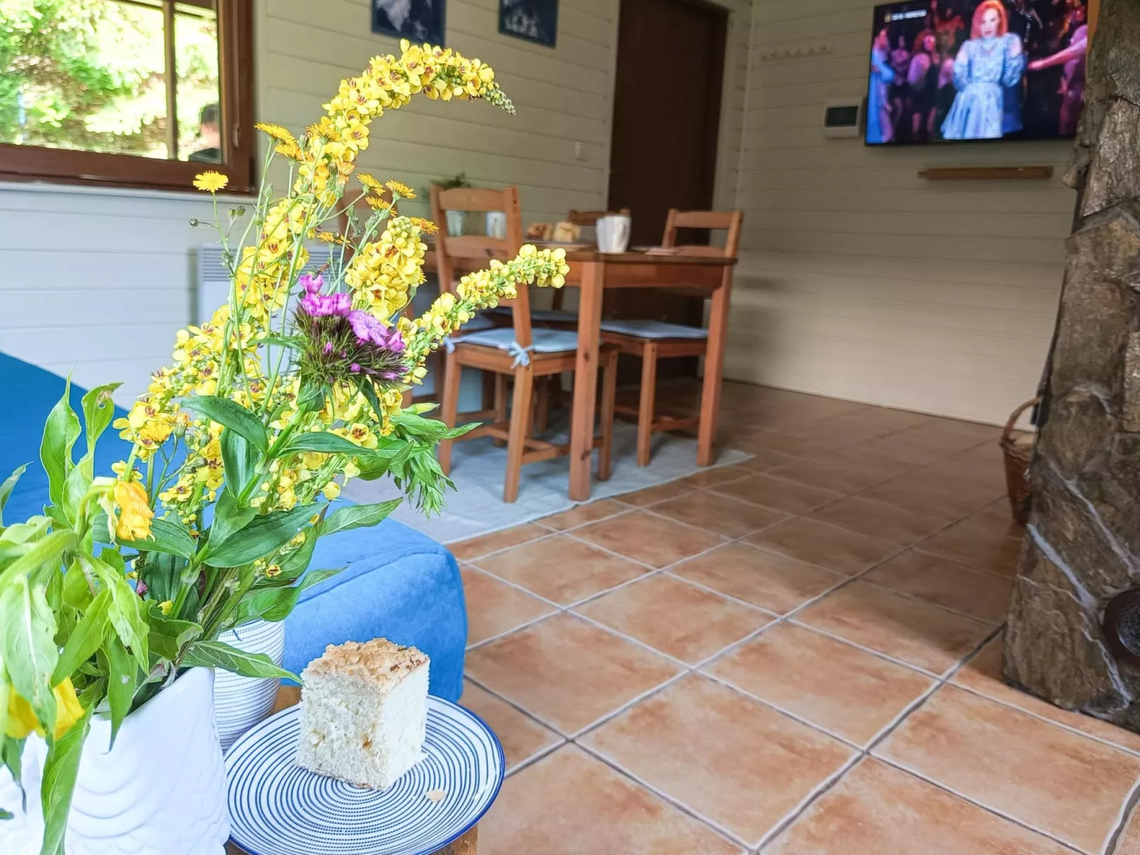 Modernes Ferienhaus in Kopalino mit Grill, Garten und Terrasse-Dedans