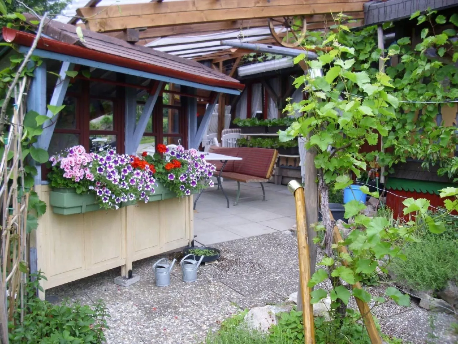 Wannenhof Romantik - Draußen