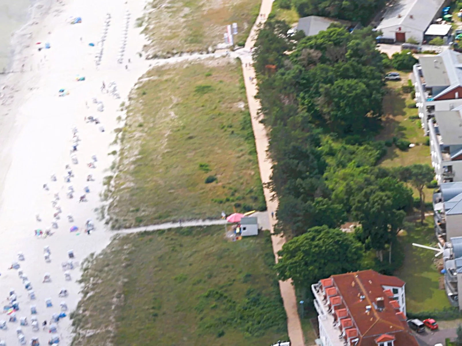 Meeresblickpanorama-Dehors