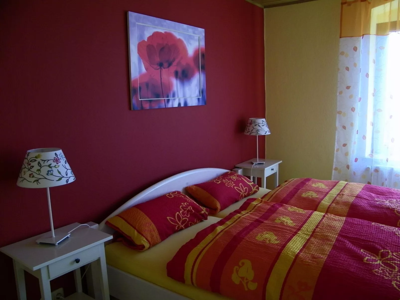 In Kappeln mit Großem Balkon-Dedans