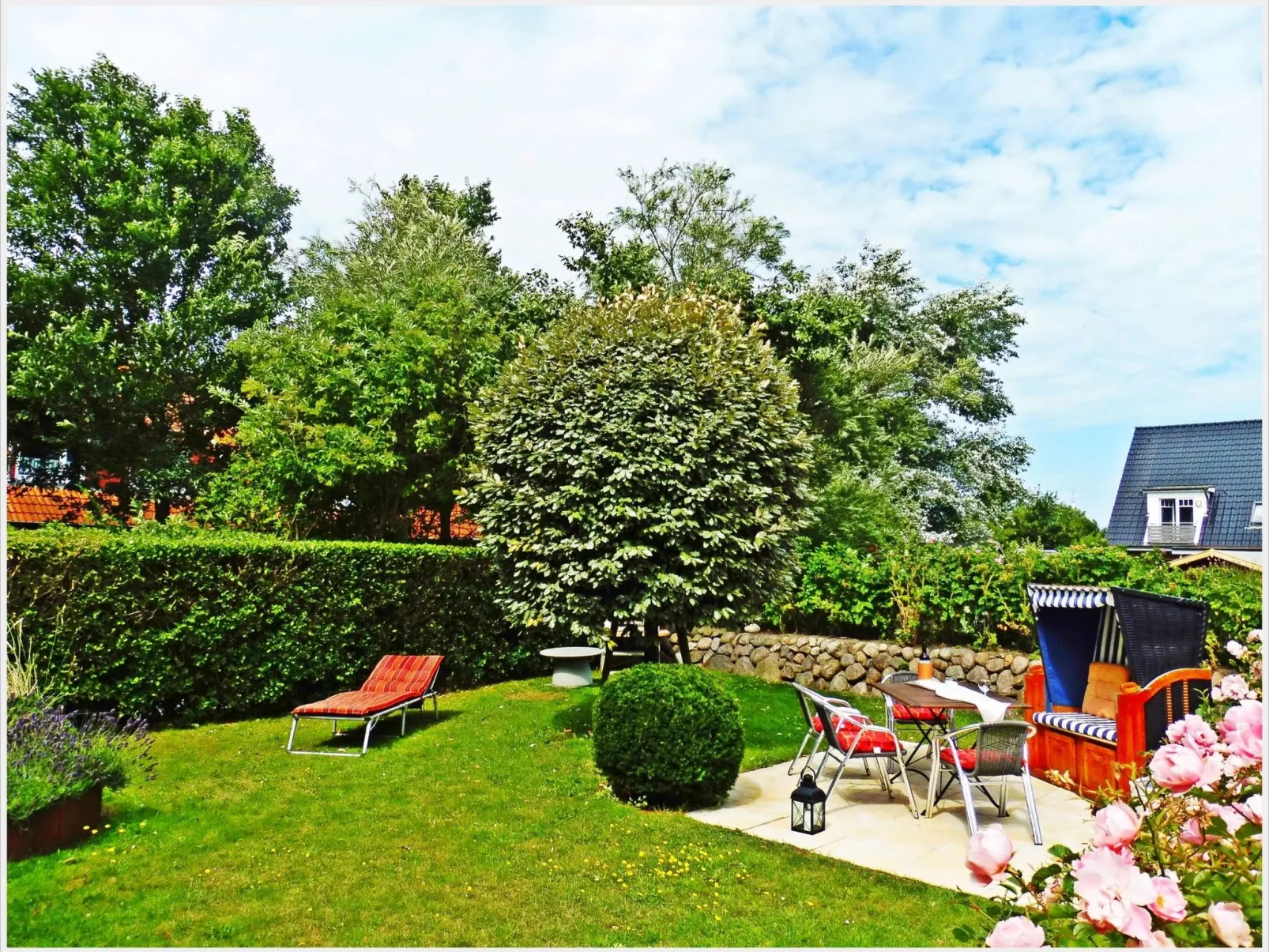 Appartement in Westerland mit Großem Garten-Outside