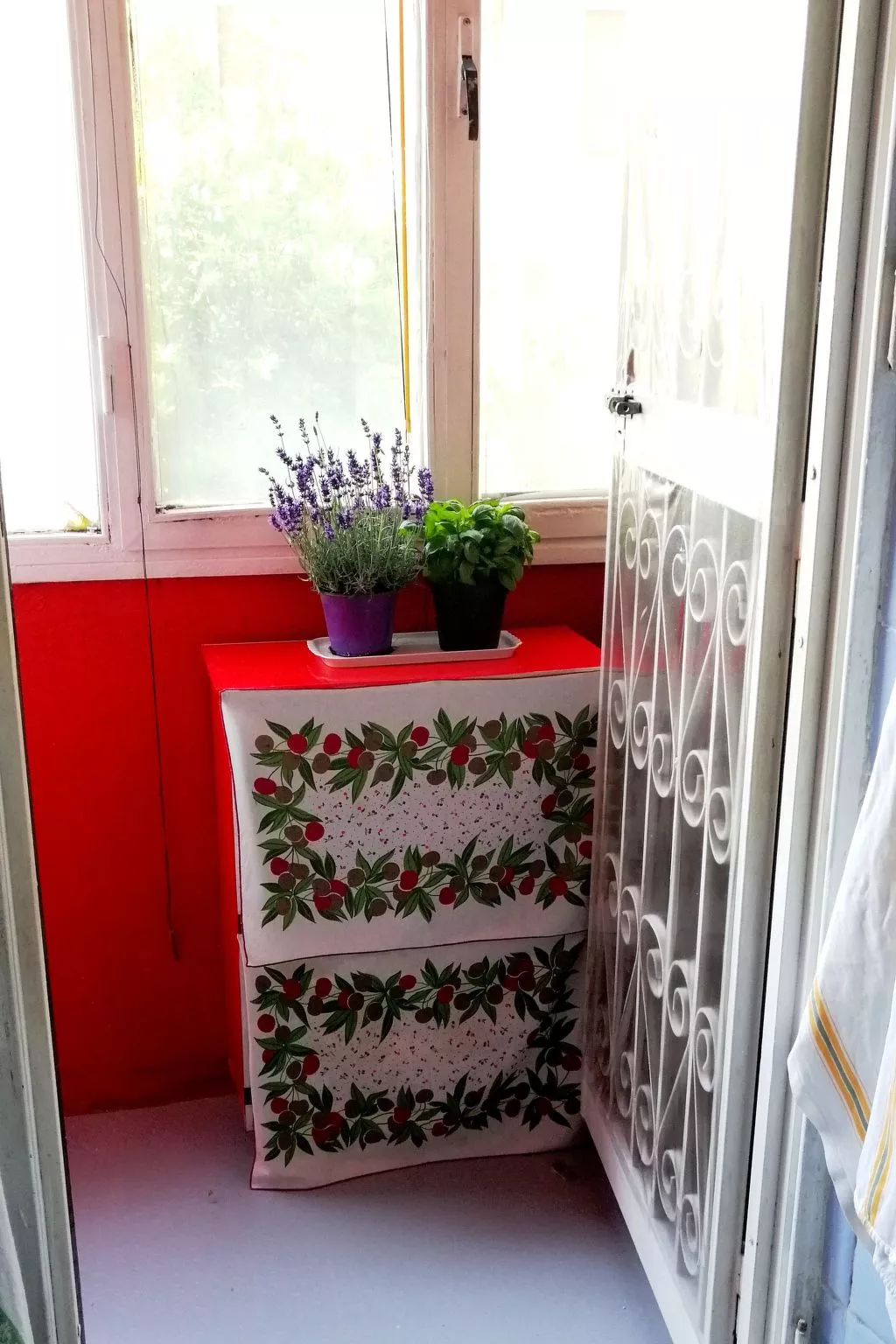 Mit privatem Balkon-Inside