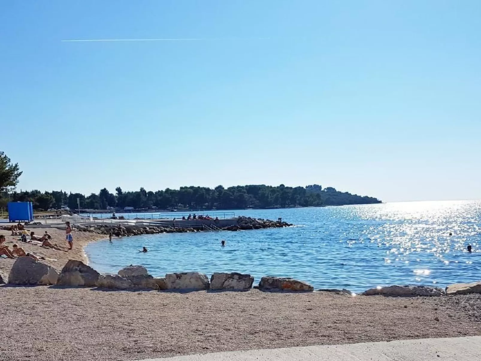 Studio "Goga" mit Terrasse, 800 m vom Strand entfernt-Draußen