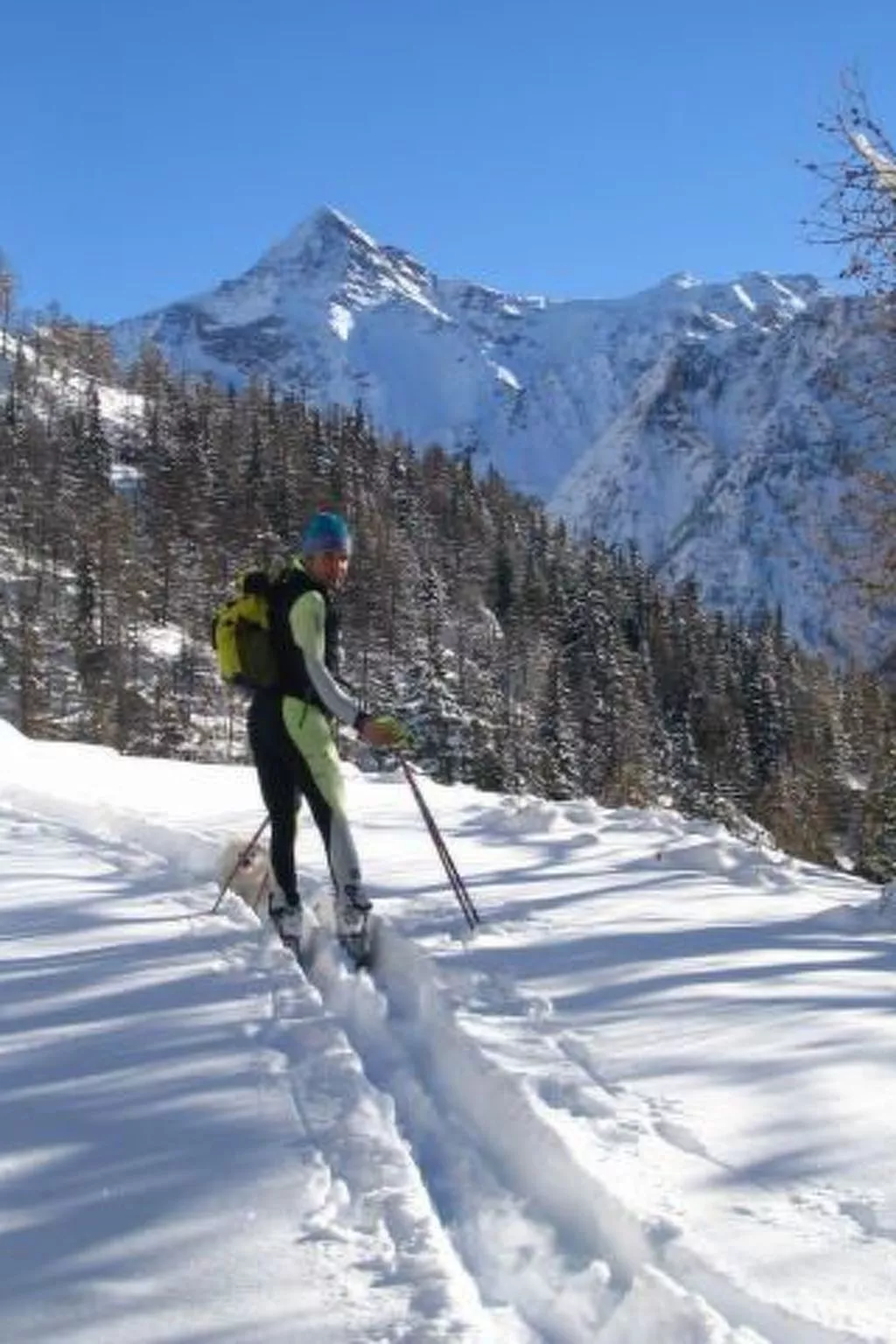 Helle, panoramische Wohnung in den Alpen.-Outside