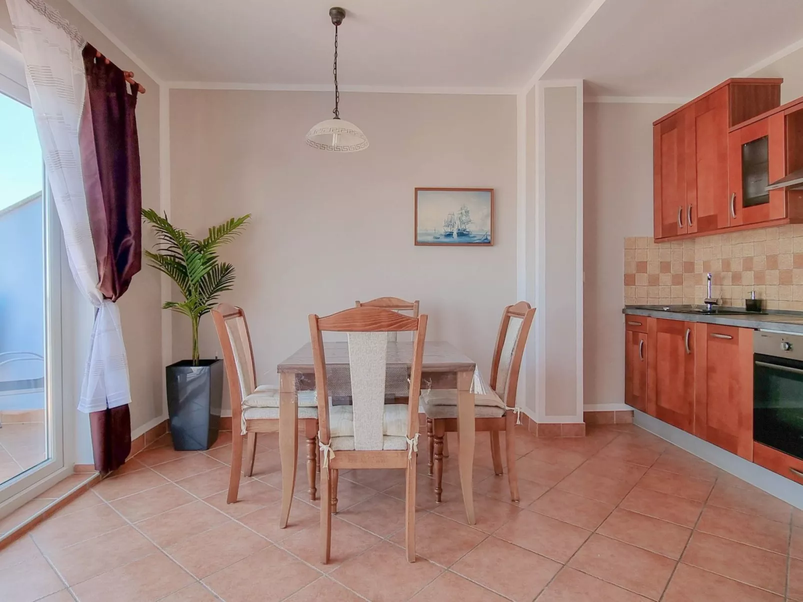 Apartment mit Meerblick für 4 Personen-Dedans