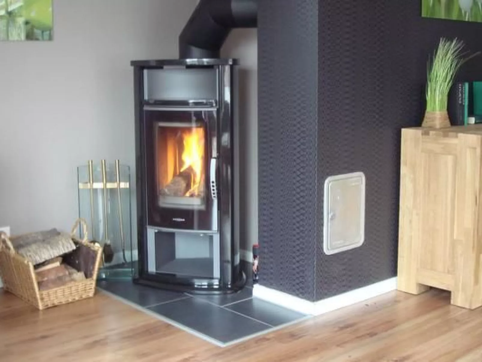 In Klein Meckelsen mit Garten-Dedans