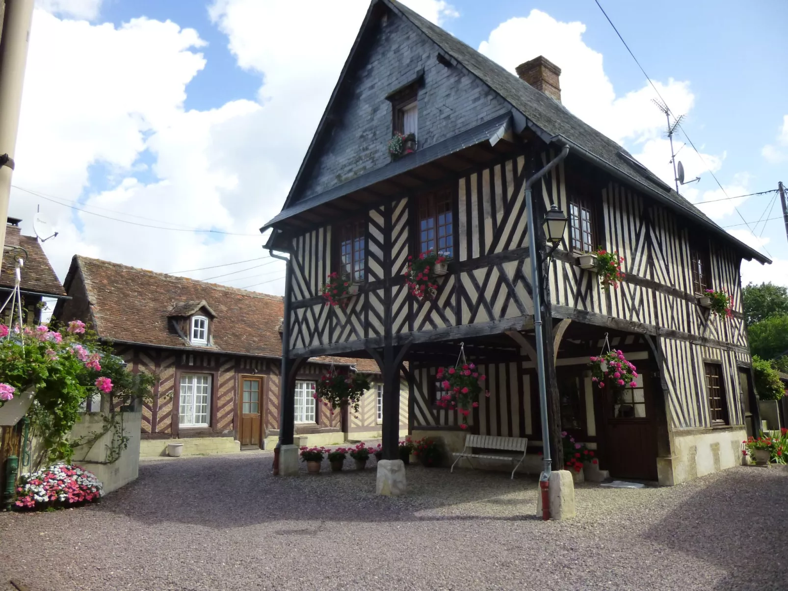 Wohnung "Le Caducée" mit Terrasse-Draußen