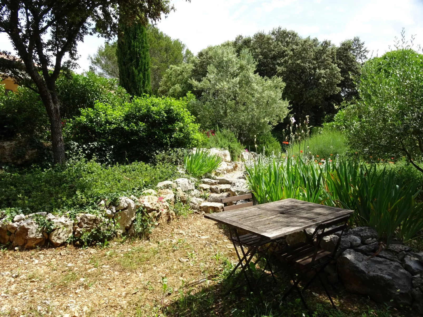 À l'abri du Mistral-Draußen