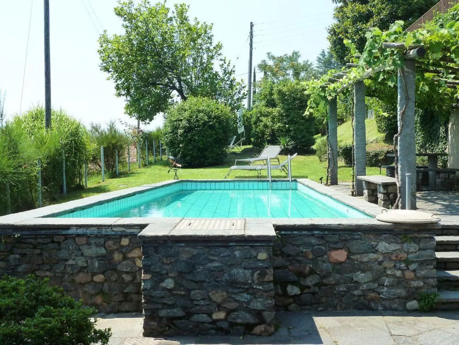 Casa Ranica mit Pool-Dehors
