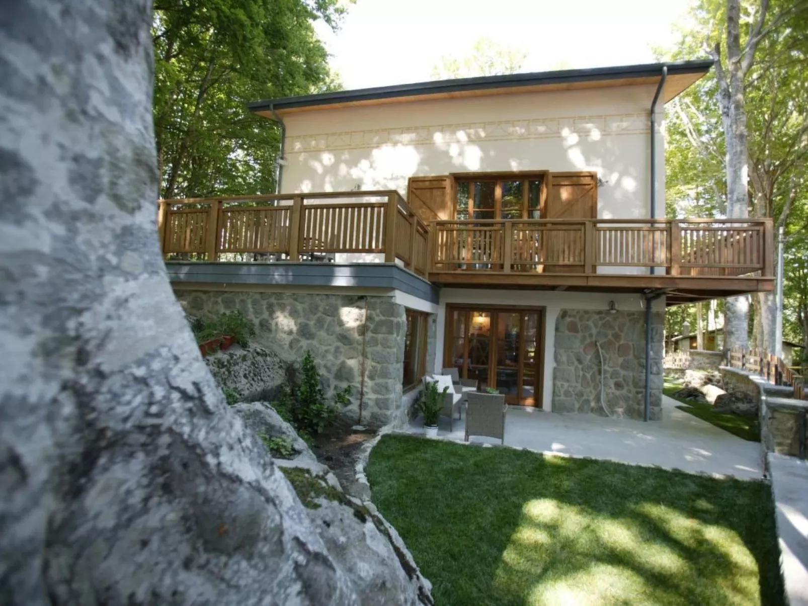 Berg "Chalet Galli" mit SPA-Outside