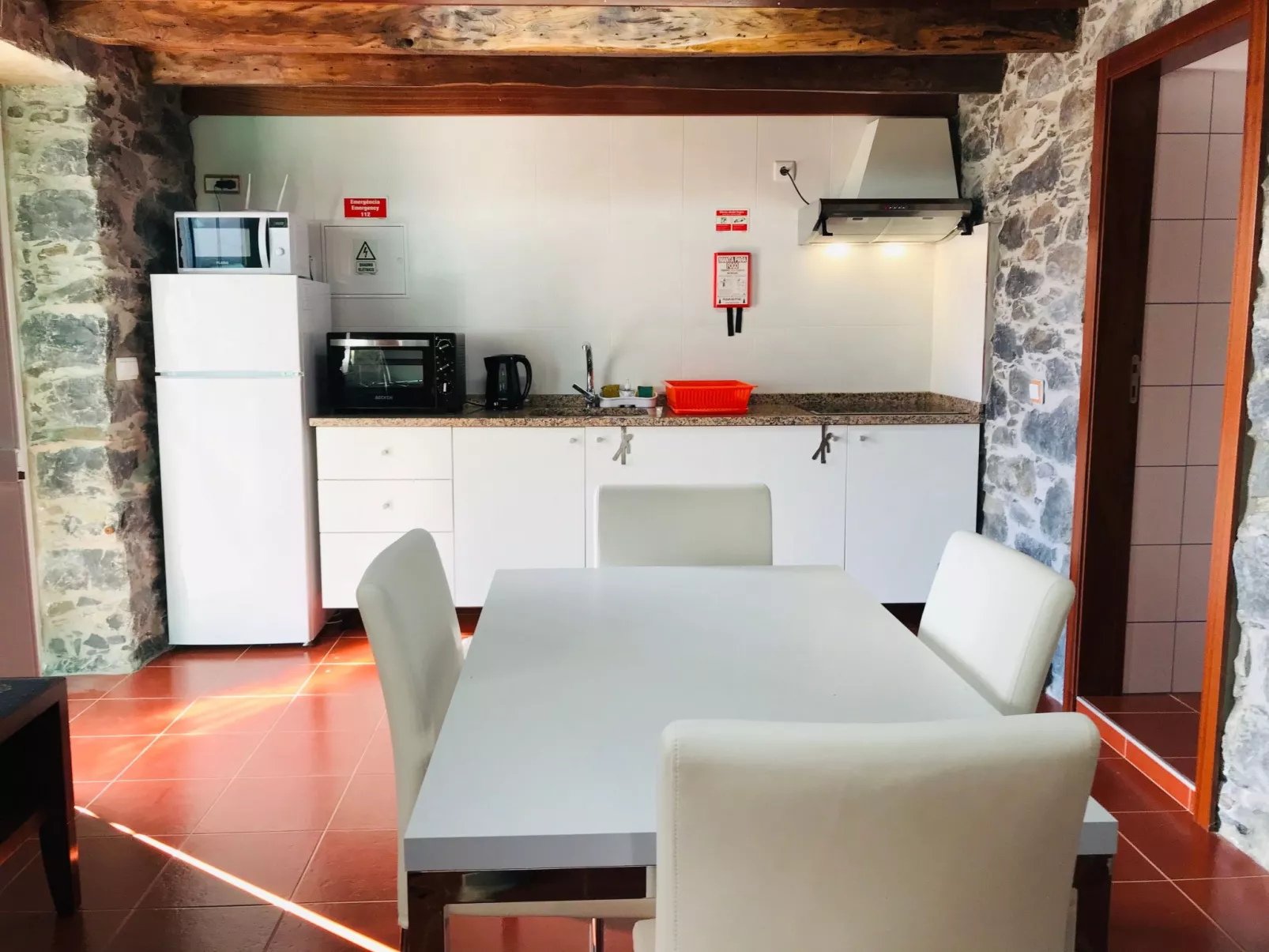 Casa Lugar da Ribeira mit Dachterrasse-Dedans