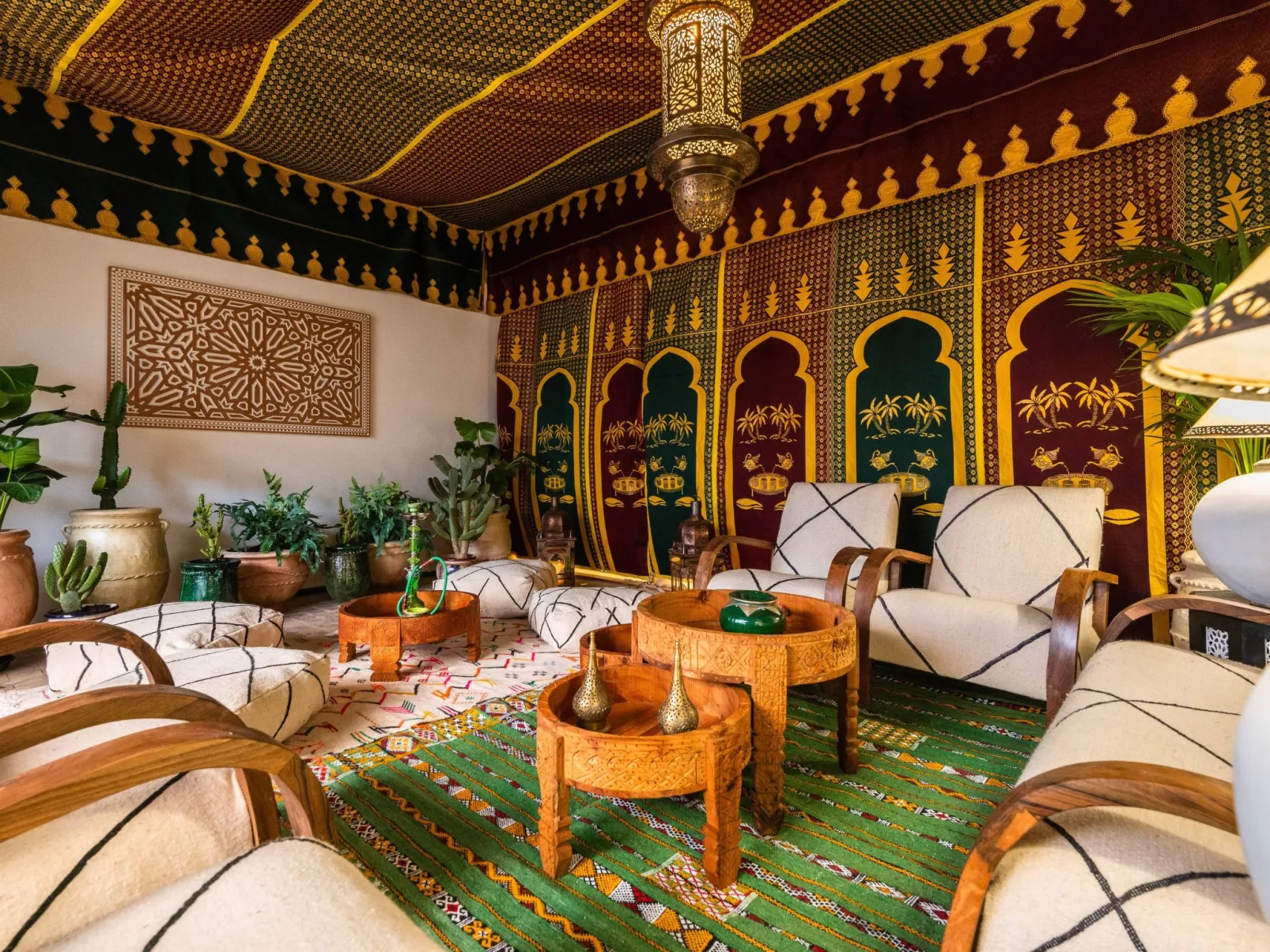 Villa "Riad Matias Galé"-Inside