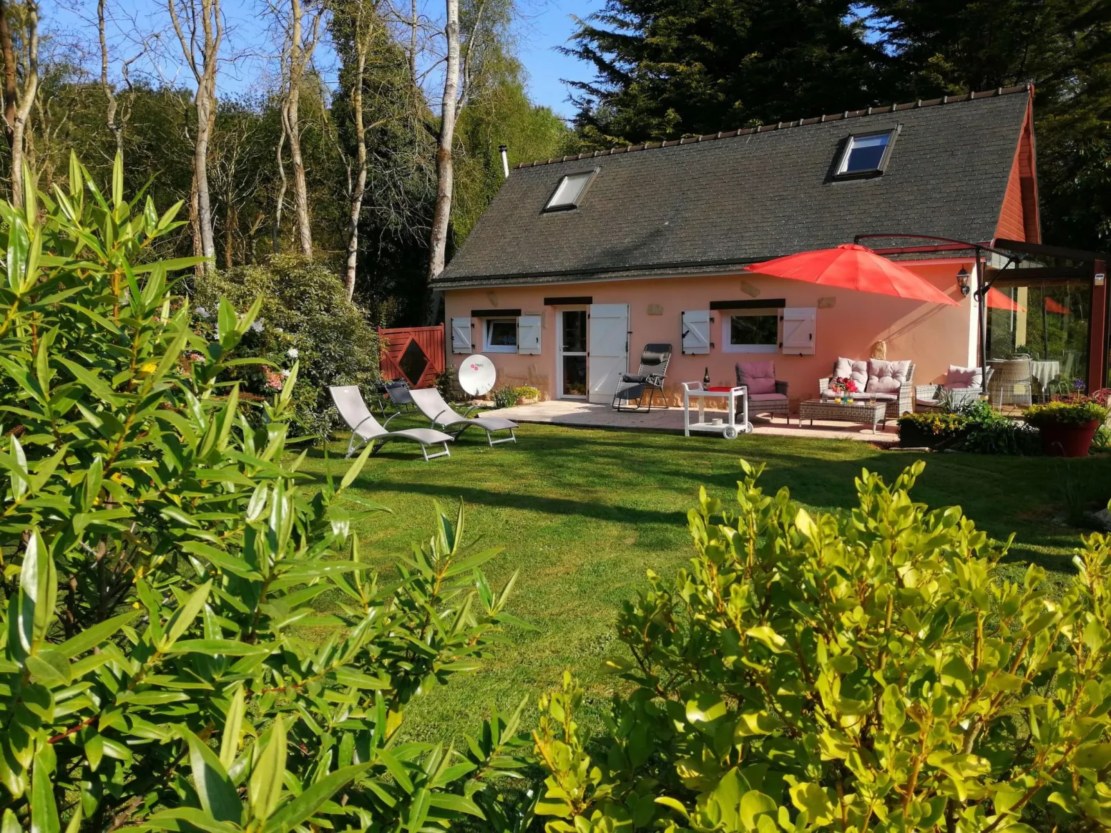 Chalet "gite du bois d'amour" (Hütte des Liebesh-Inside