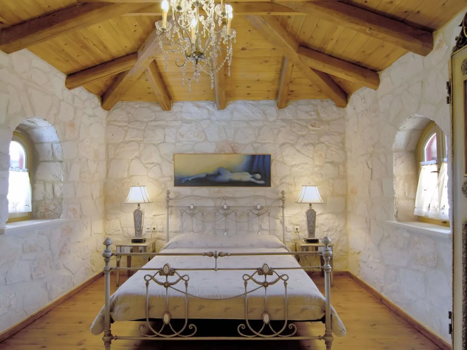 Aresti Mountain Resort Villa Ira mit privatem Pool-Drinnen