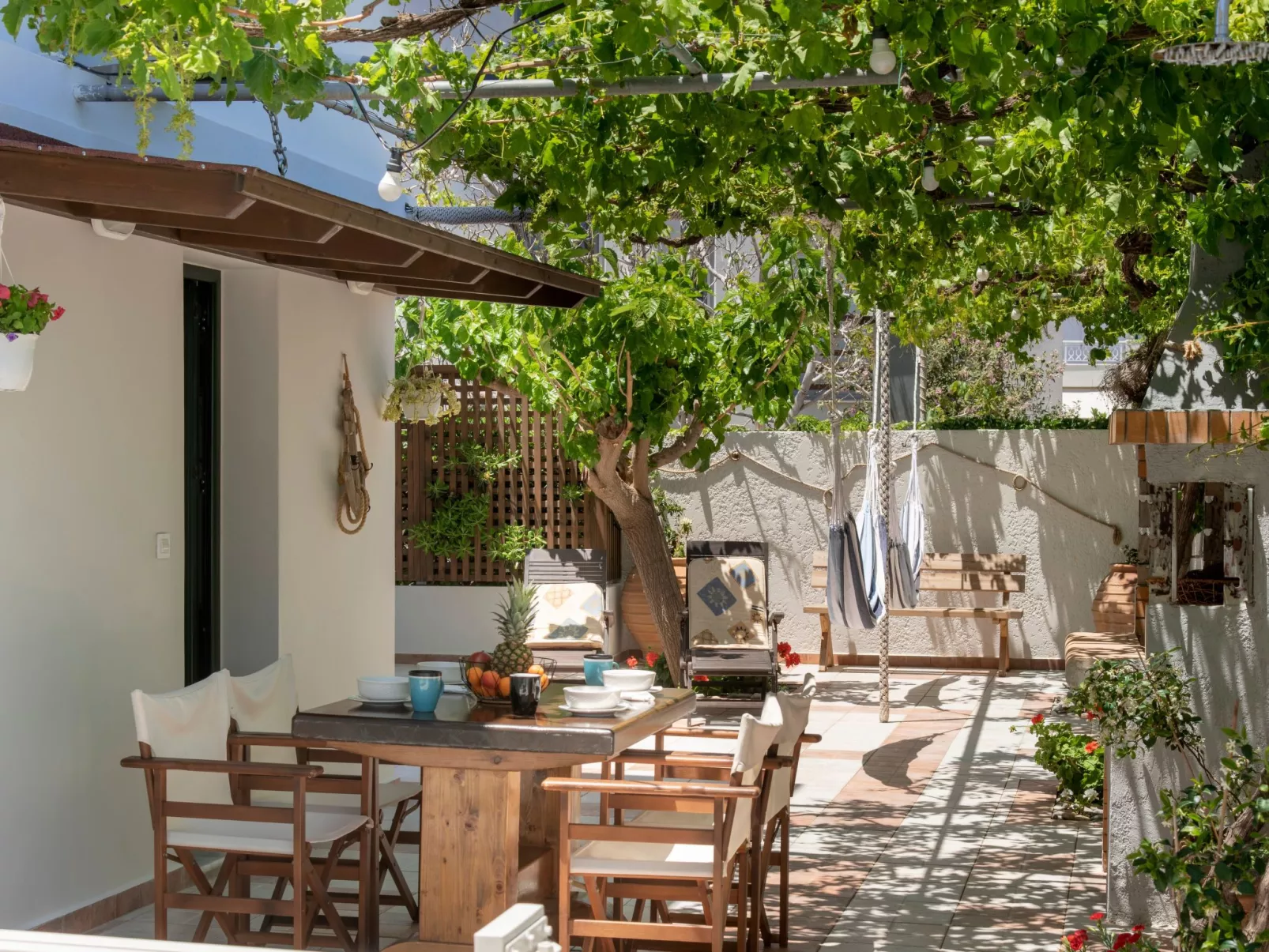 Villa Krevatina mit privatem Pool und großer Veranda-Draußen