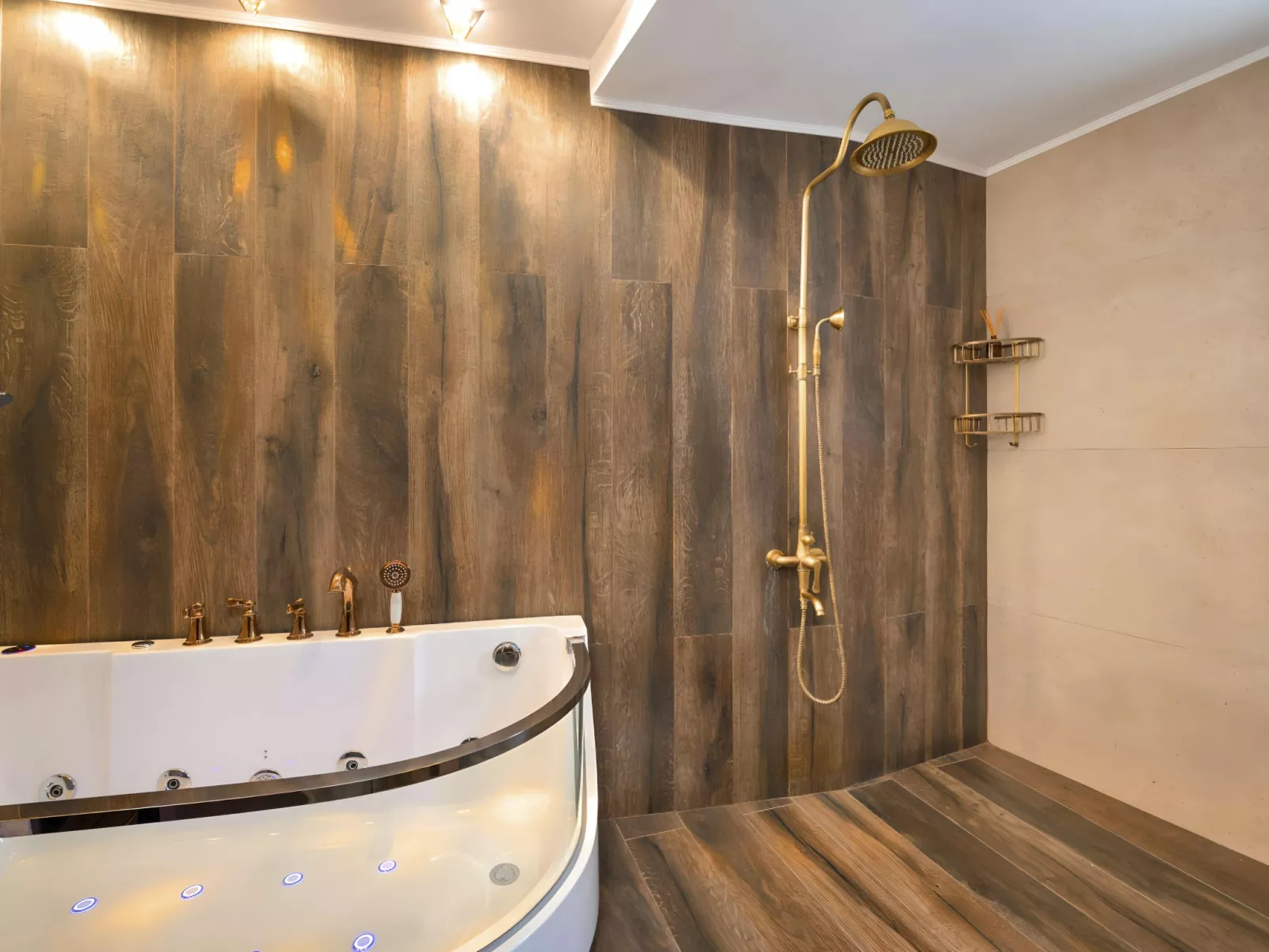 Petralis Luxus Villa Pool Whirlpool-Drinnen