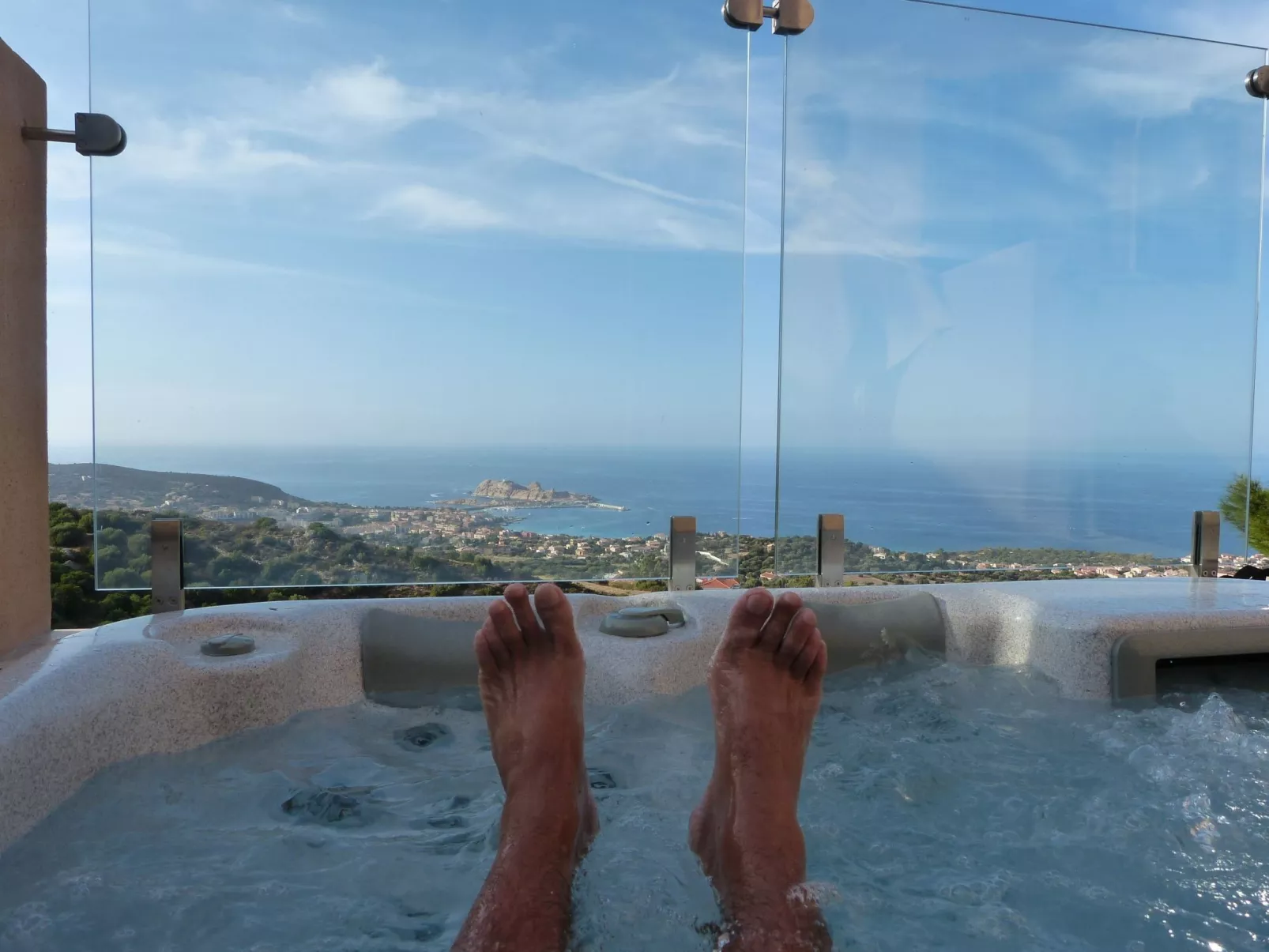 Casa Alimea mit Spa und herrlichem Meerblick-Dehors