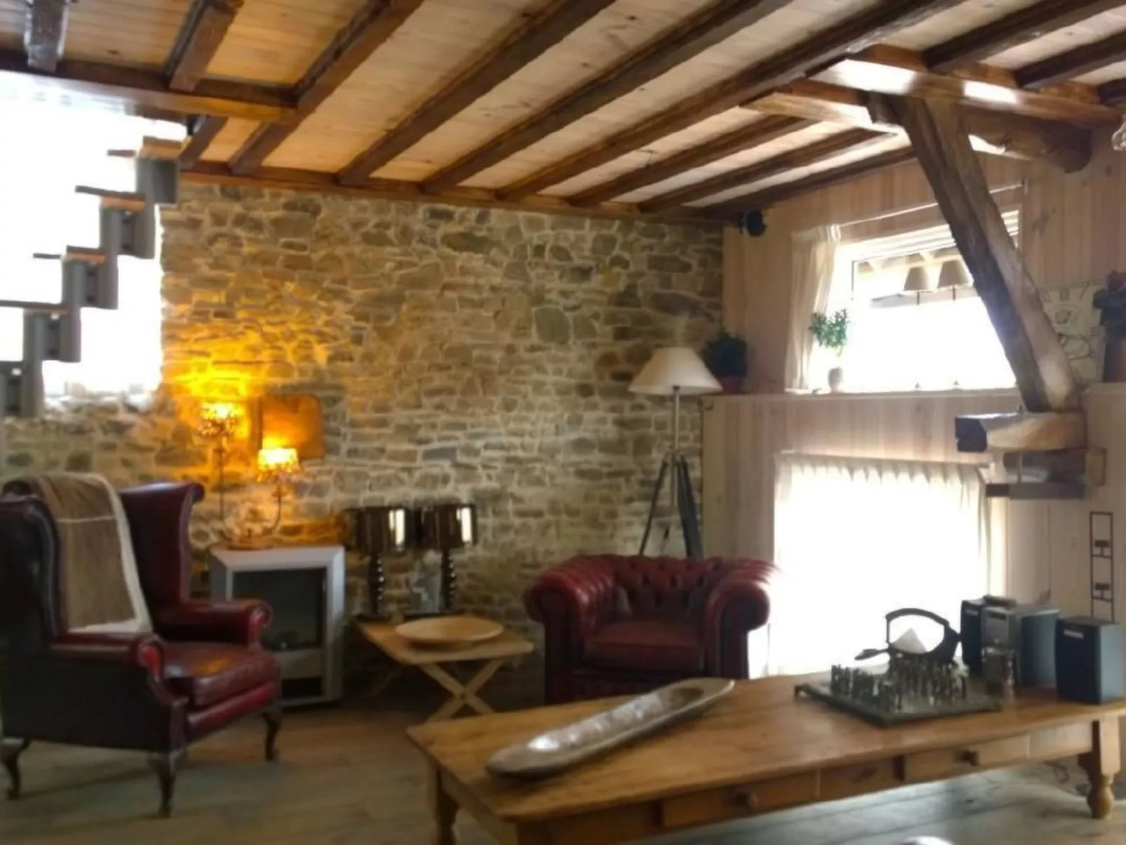 La Ferme Blanche-Drinnen