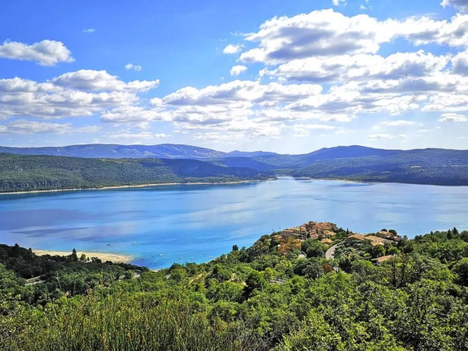 Appartement avec vue  lac-Draußen