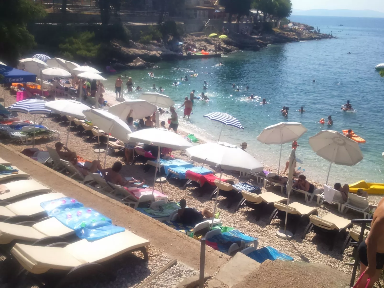 Mit Wasserblick-Dehors