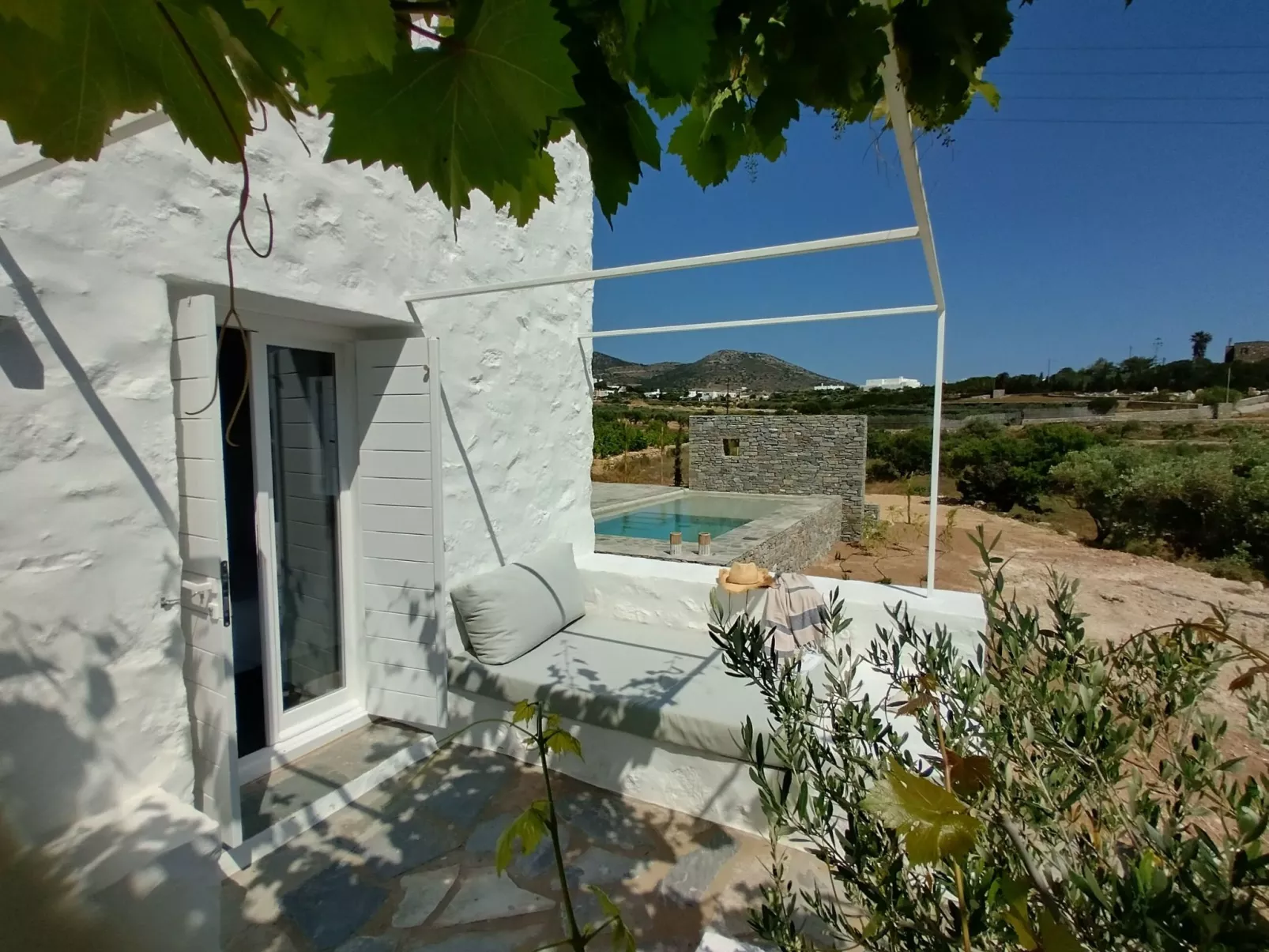 Ferienvilla "Villa Stamata" mit Pool und Garten - Draußen