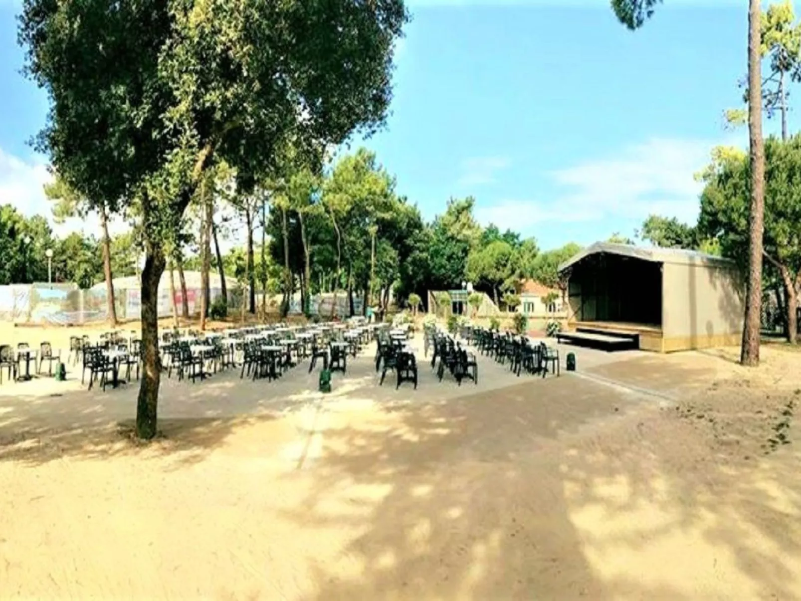 Mobilheime 3 Zimmer-Draußen