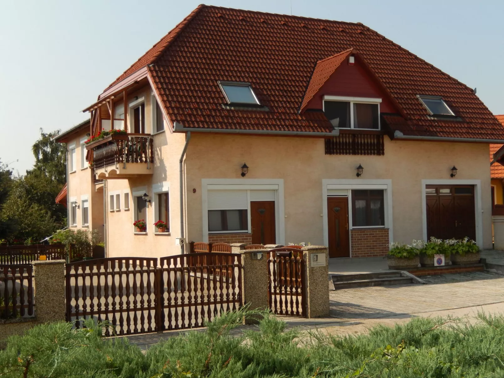 Apartement mit Balkon Nr.5 Ács Apartman Hévíz-Draußen